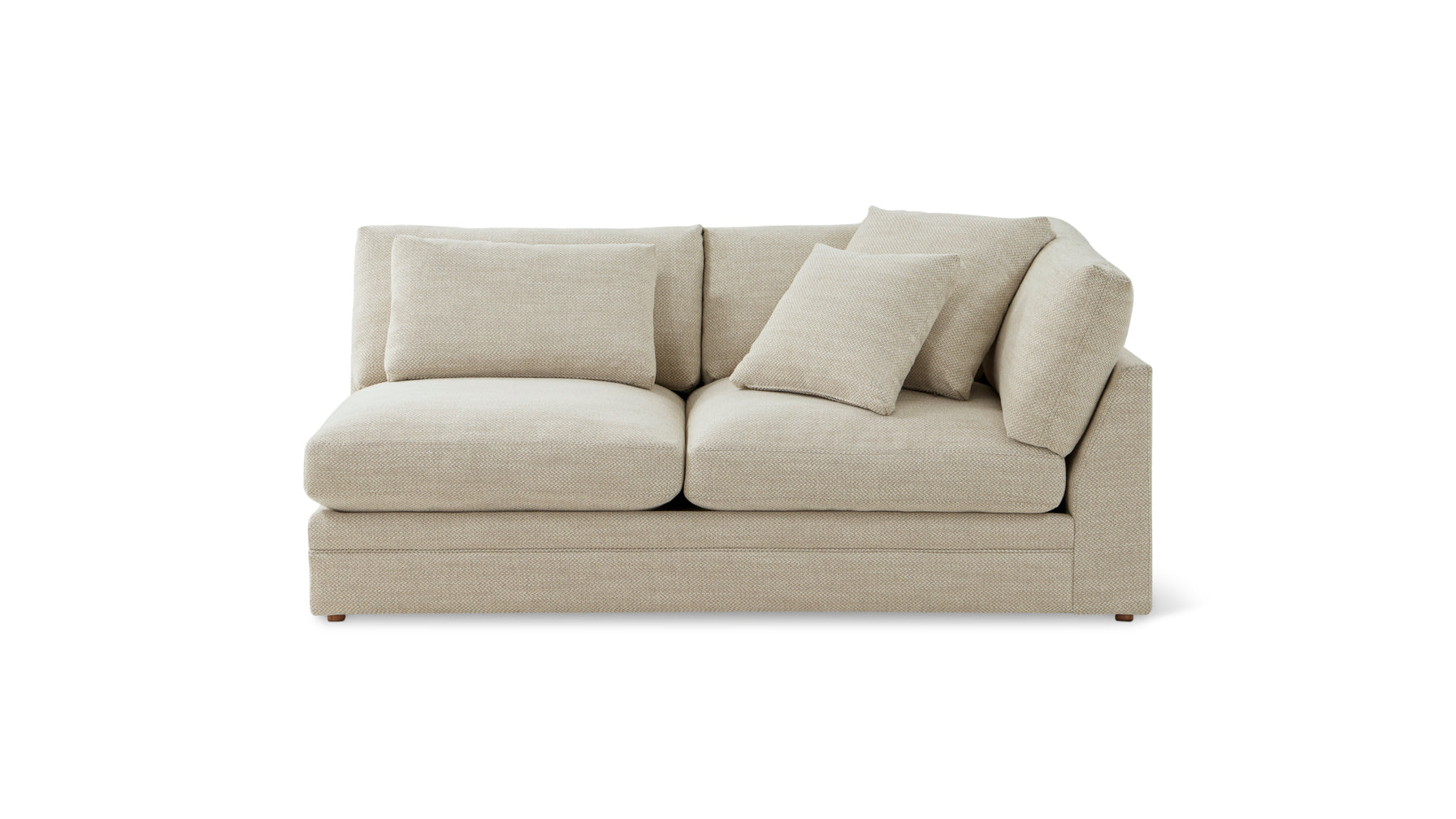 Feel Good 1-Arm Sofa, Right, Oyster