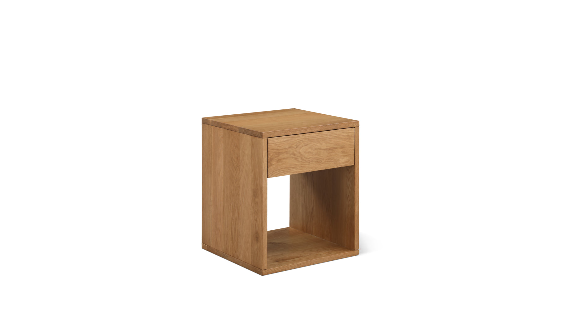 Rest Easy Nightstand With Drawer, Tall, Oak