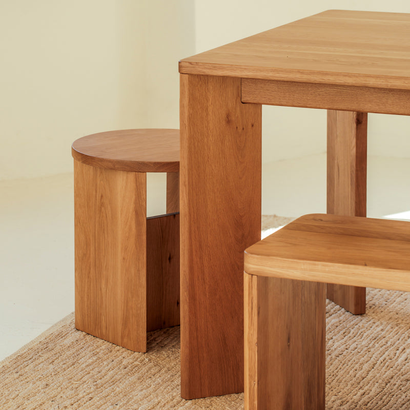 Wood dining set