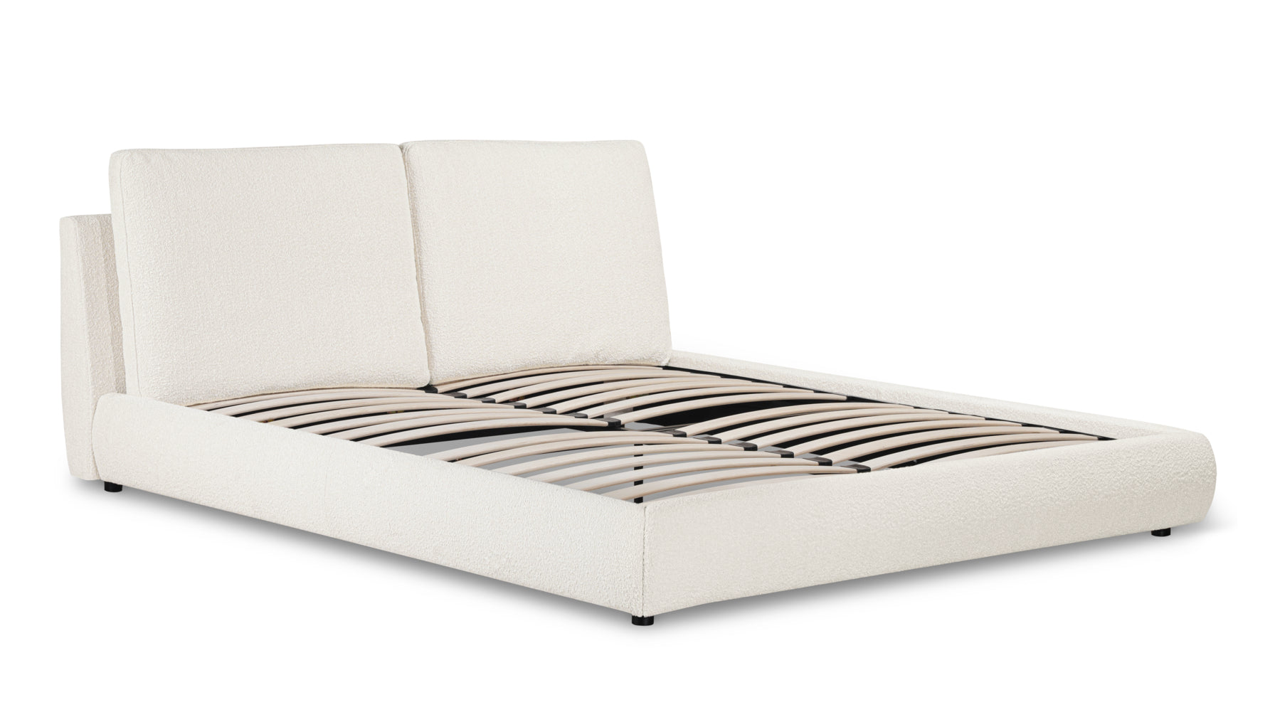 Cloud Bed, King, Cream Boucle – Sundays Company