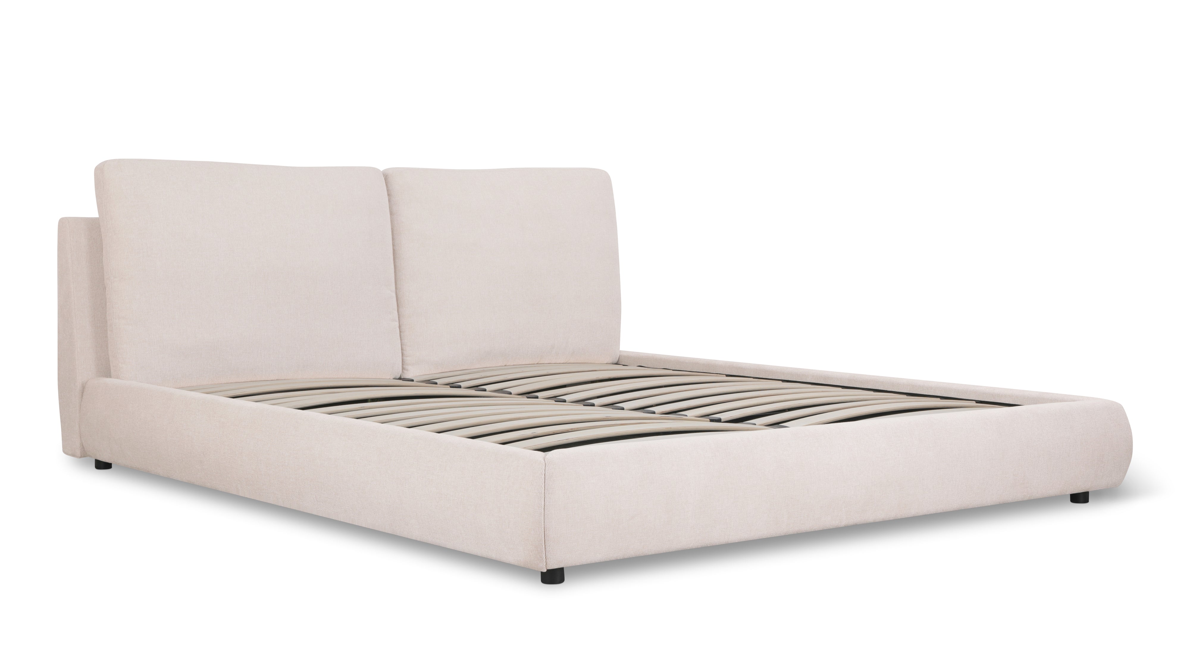 Cloud Bed With Storage, Queen, Latte - Image 5