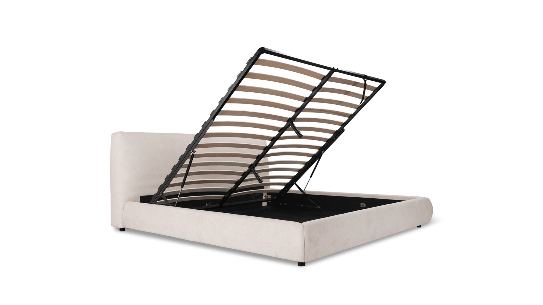 Dream Bed With Storage, King, Latte - Image 5