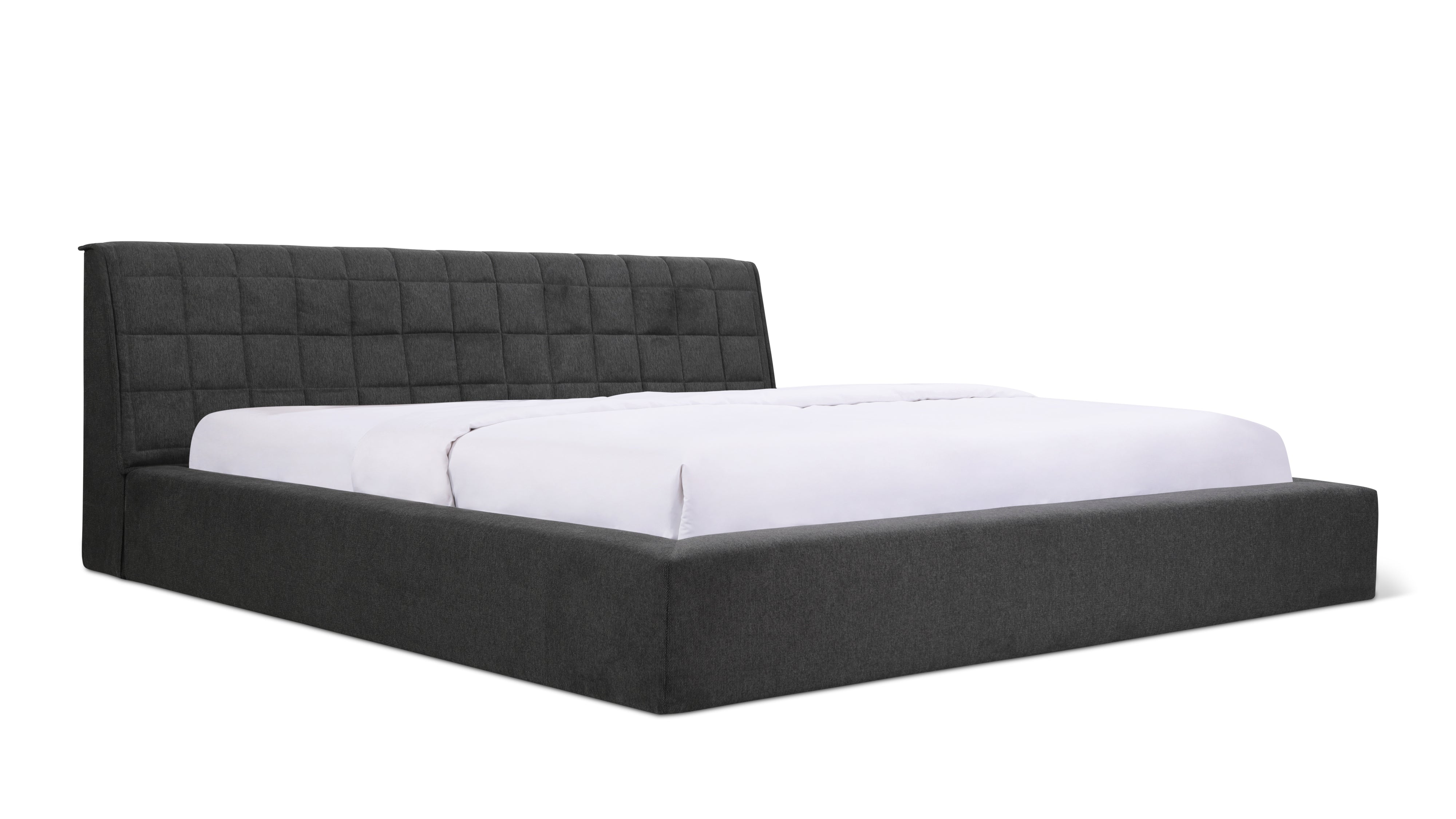 Quilt Bed With Storage, Queen, Space Grey - Image 12