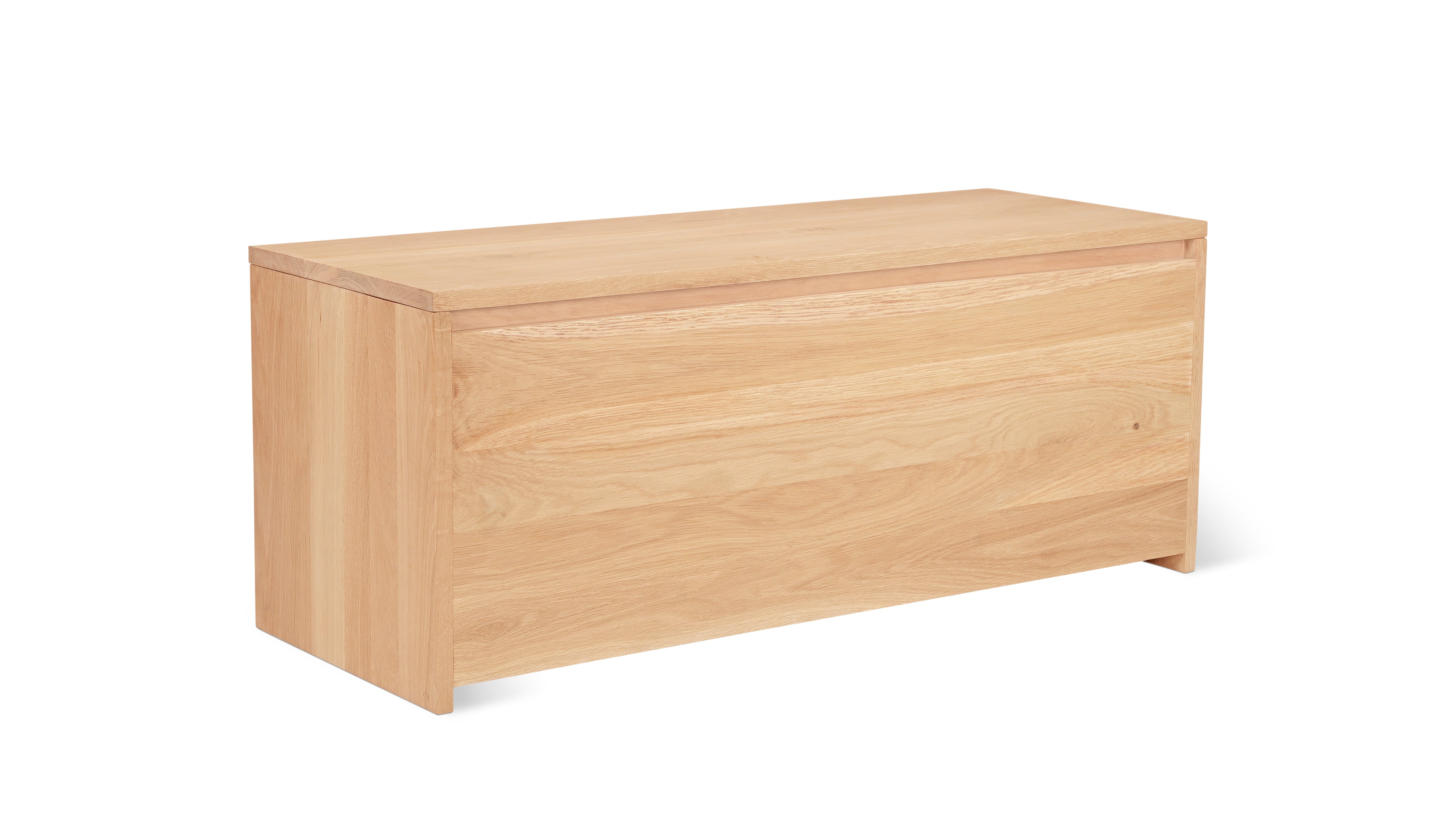 Everyday Storage Bench, Oak - Image 1