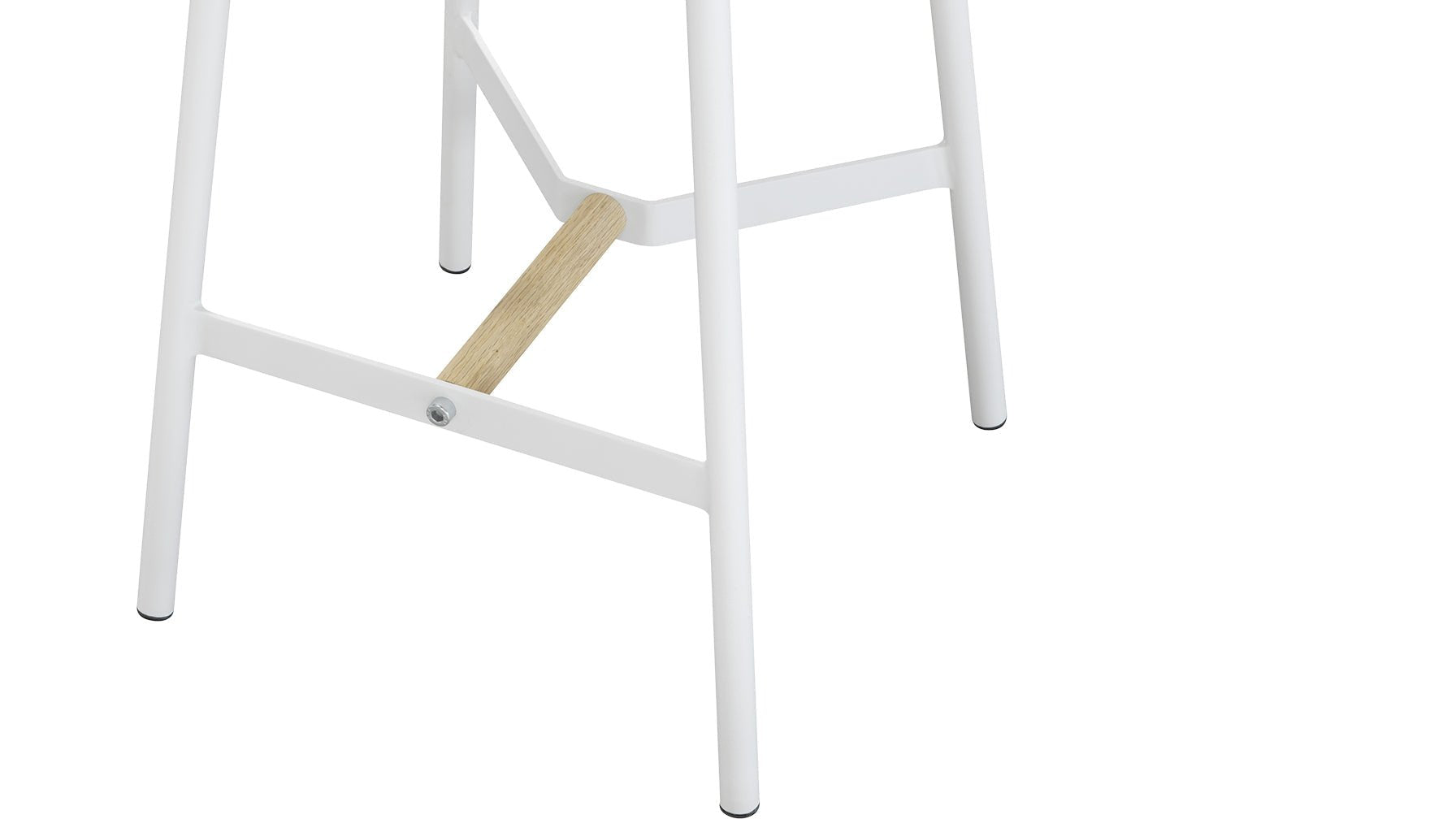 Take The Edge Off Stool Bar Natural/White Metal - Image 6