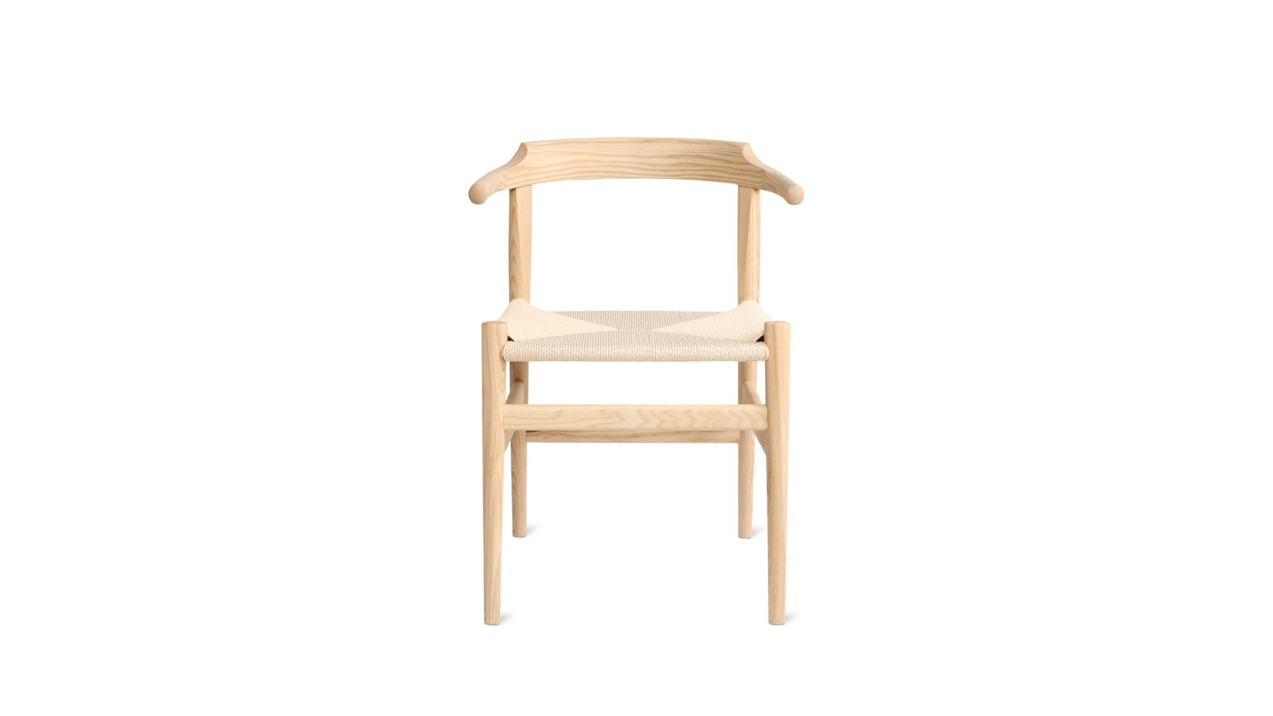 Tuck In Dining Chair, Natural Papercord Seat, Ash_image