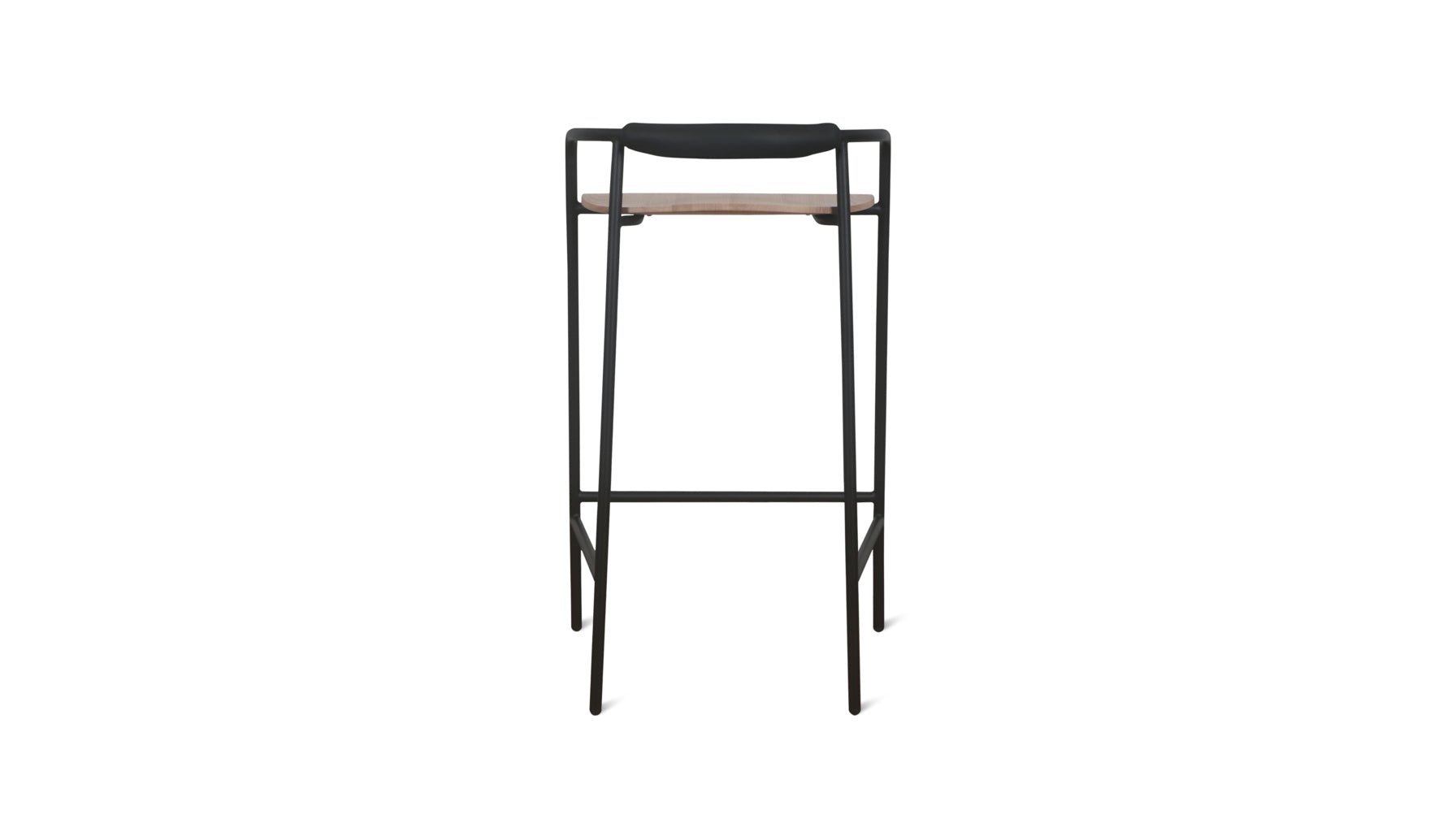 Slow Mornings Stool, Bar, Natural/Black Metal - Image 12