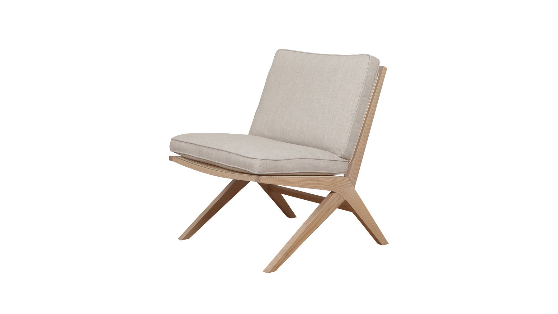 Endless Summer Lounge Chair with Cushion, Ash/Natural - Image 8