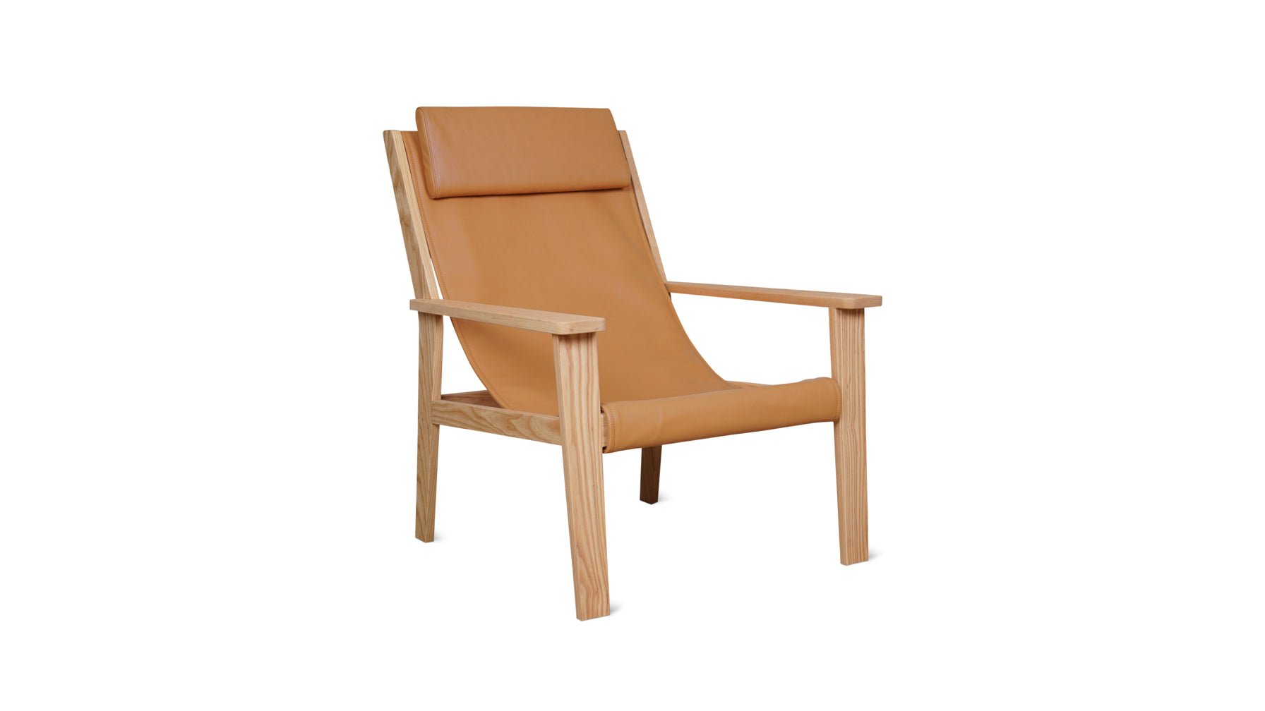 Sweet Life Sling Lounge Chair With Headrest, Terracotta Ash - Image 11