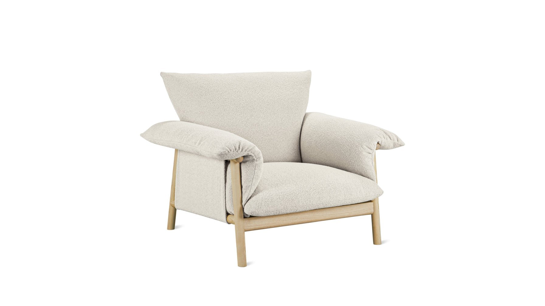 Pillow Talk Lounge Chair, Warm Frost_image