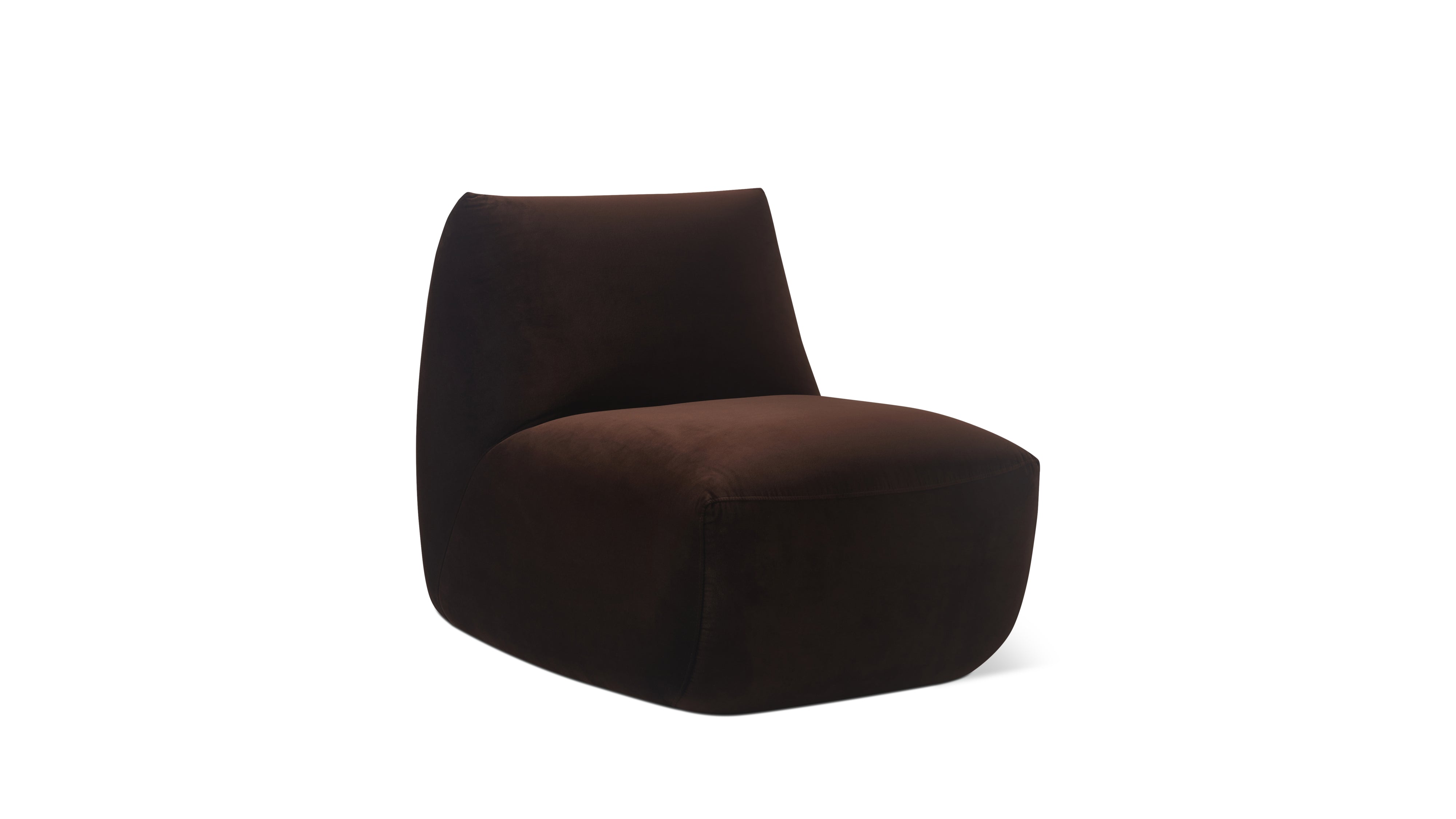 Close To You Lounge Chair, Chocolate - Image 1