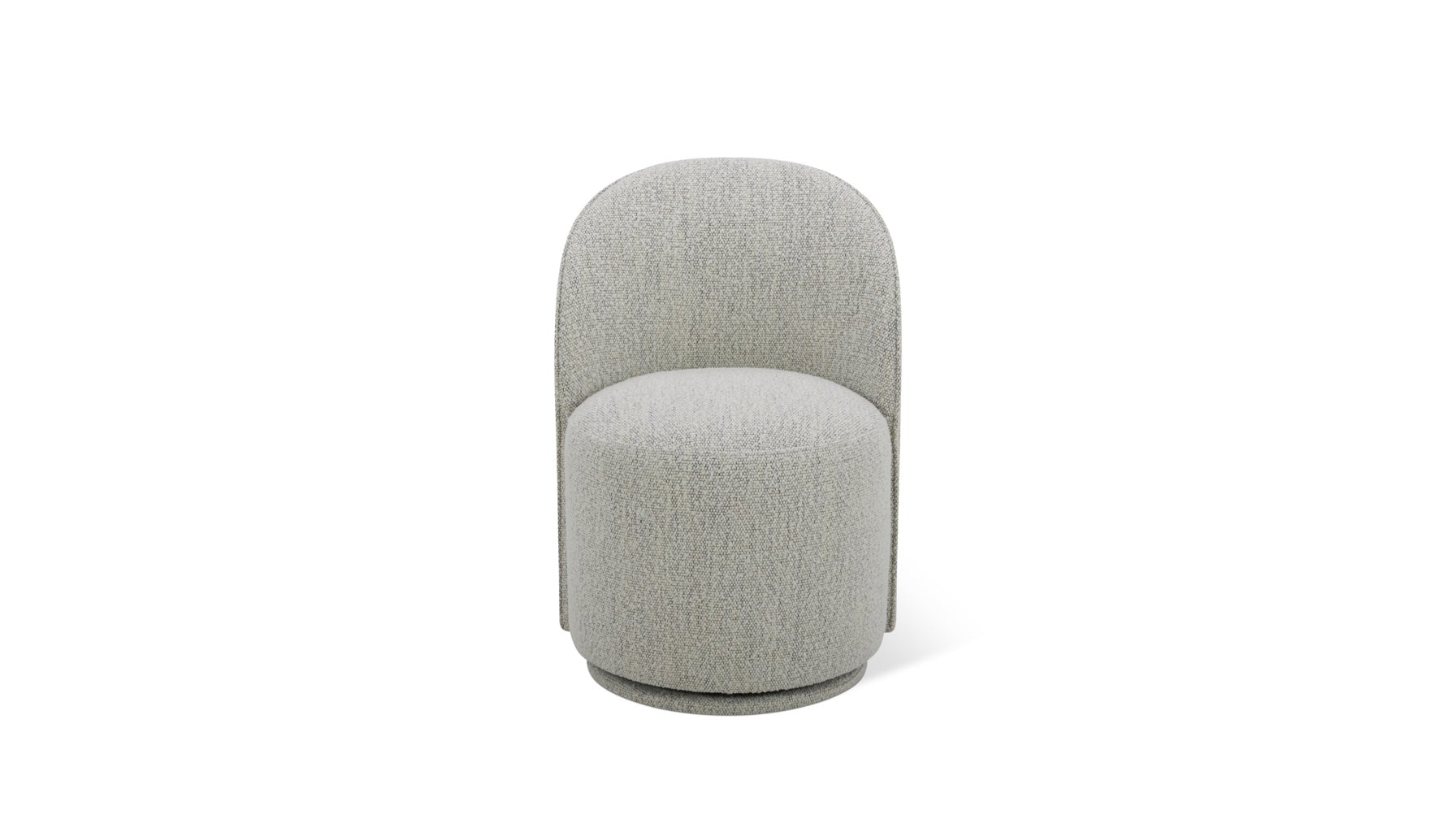 Dialed In Swivel Dining Chair, Arctic - Image 11