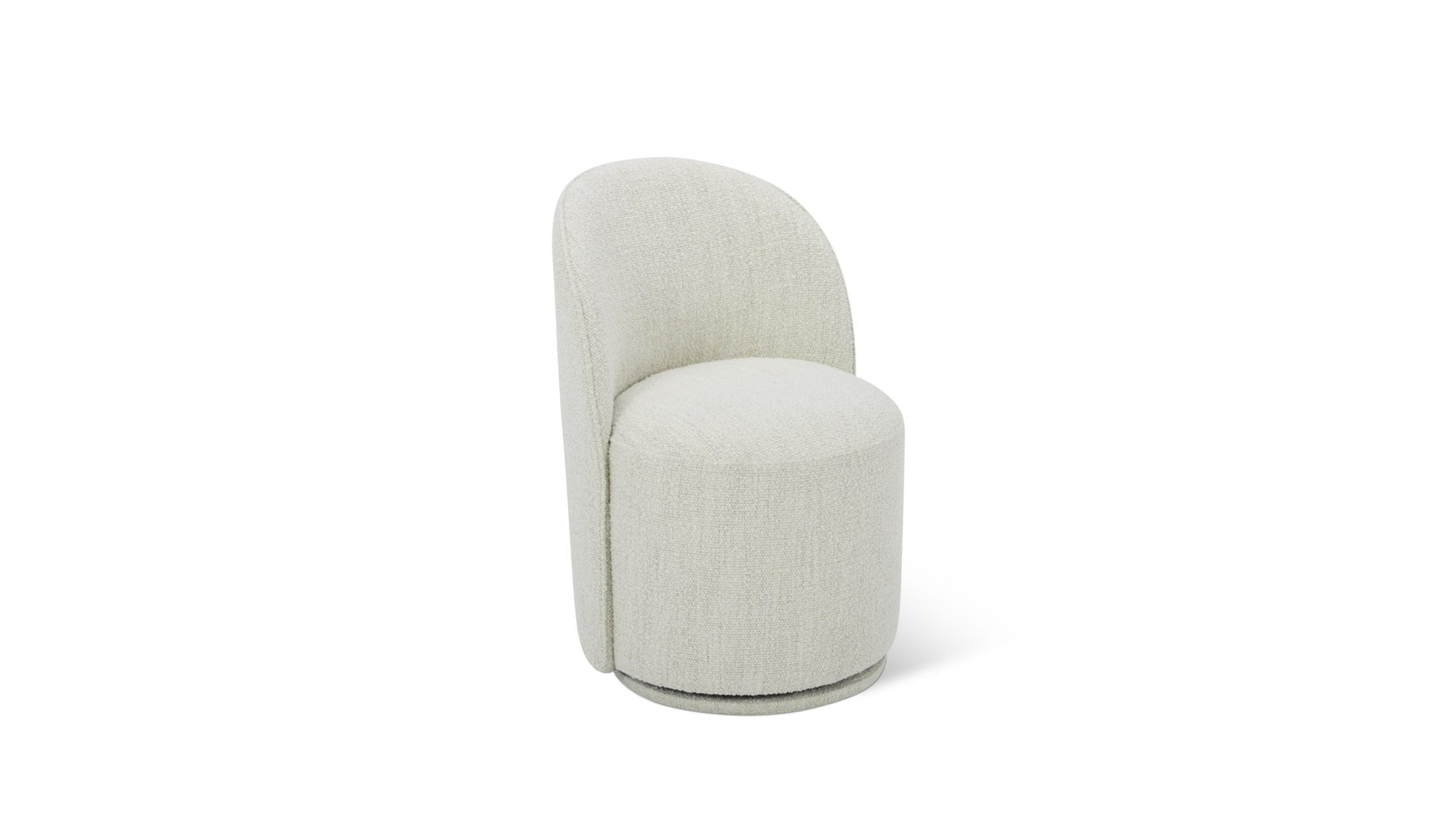 Dialed In Swivel Dining Chair, Sea Pearl_image