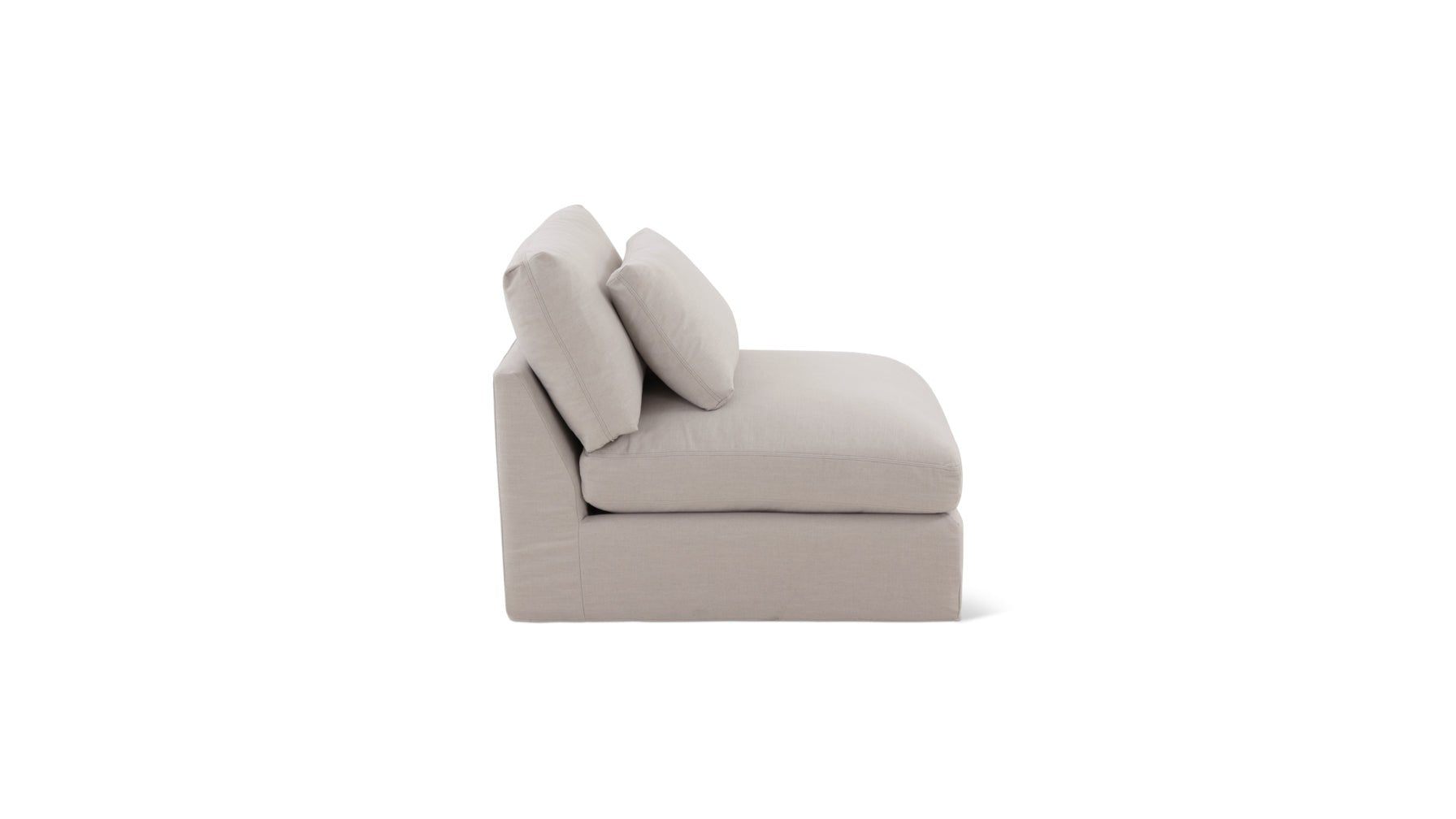 Get Together™ Armless Chair, Large, Clay - Image 10