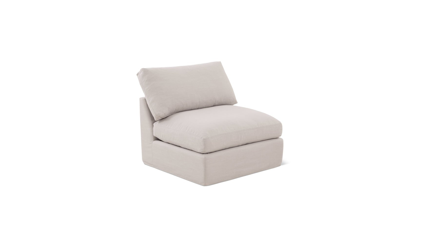 Get Together™ Armless Chair, Standard, Clay_image