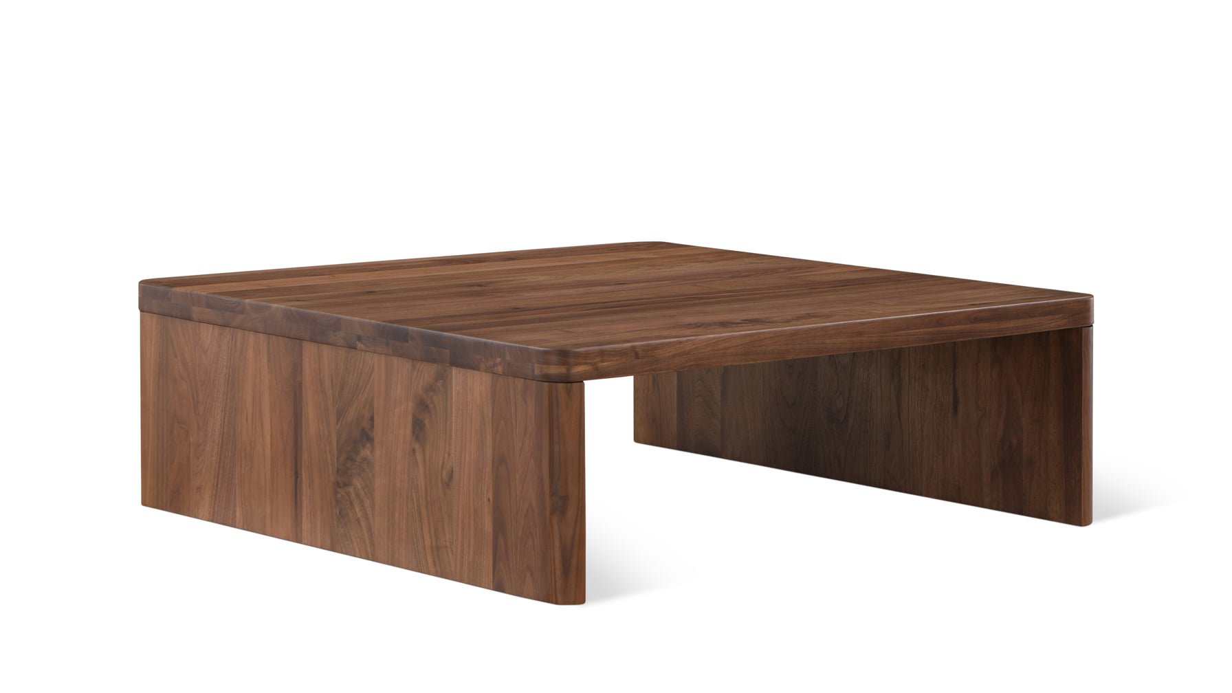 Form Coffee Table, Square, American Walnut_image