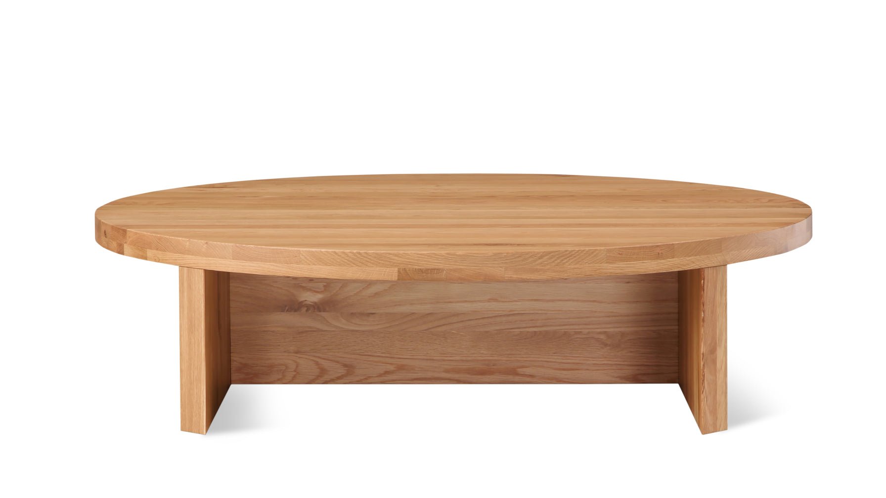 Field Coffee Table Round, Oak - Image 10