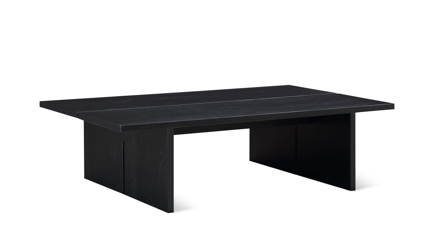 Plane Coffee Table, Black Oak_image