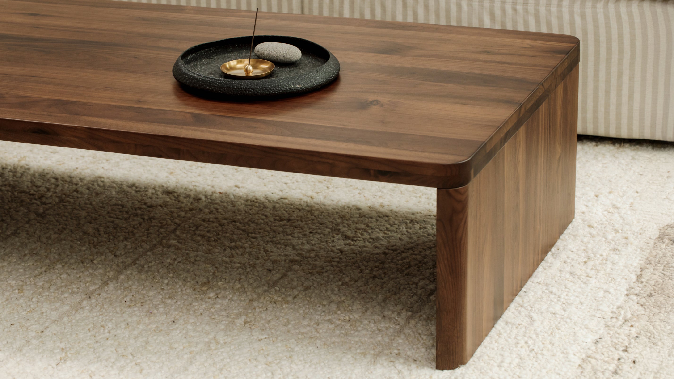 Form Coffee Table, American Walnut - Image 8