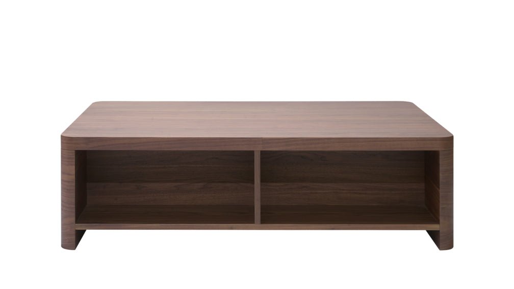 Form Storage Coffee Table, Walnut - Image 13