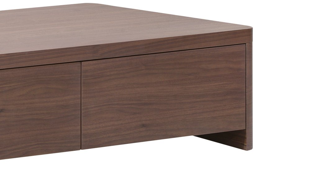 Form Storage Coffee Table, Walnut - Image 11