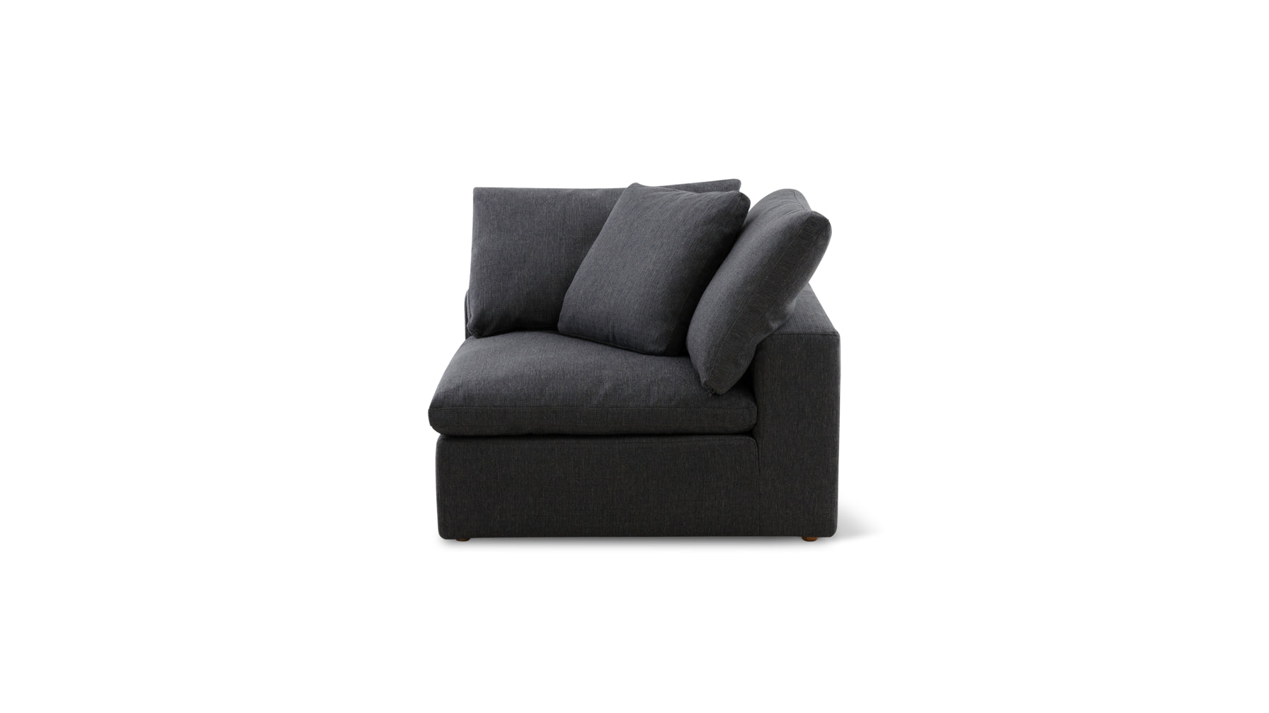 Slipcover - Movie Night™ Corner Chair, Large, Dark Shadow (Left or Right)_image