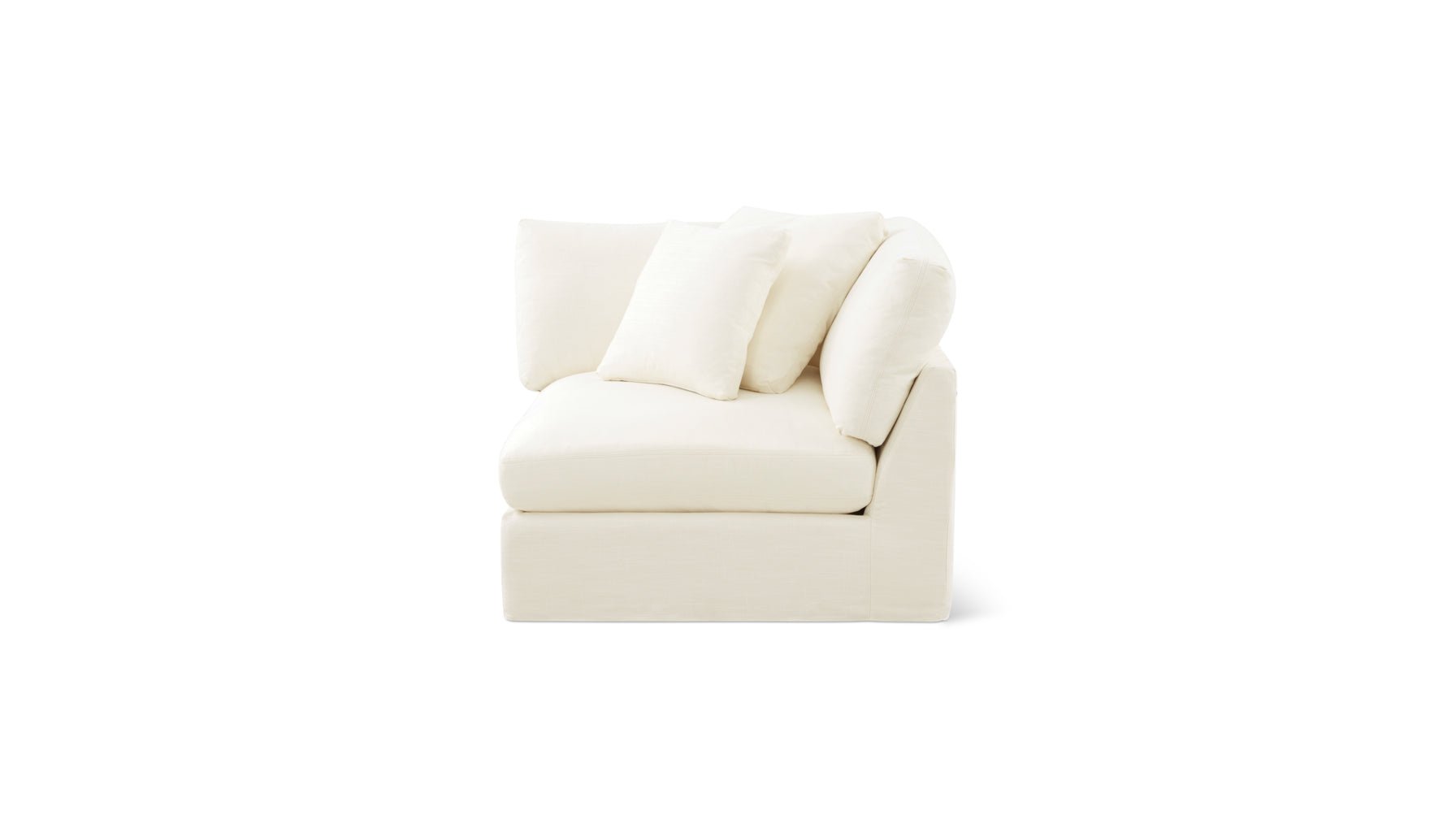 Get Together™ Corner Chair, Large, Cream Linen_image