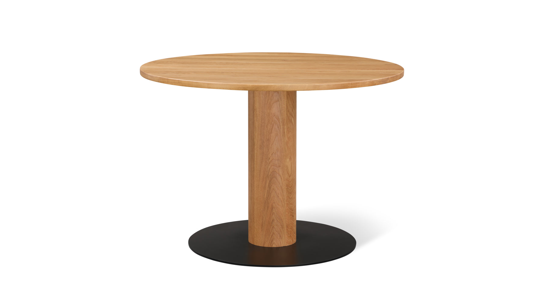 White oak online pedestal table