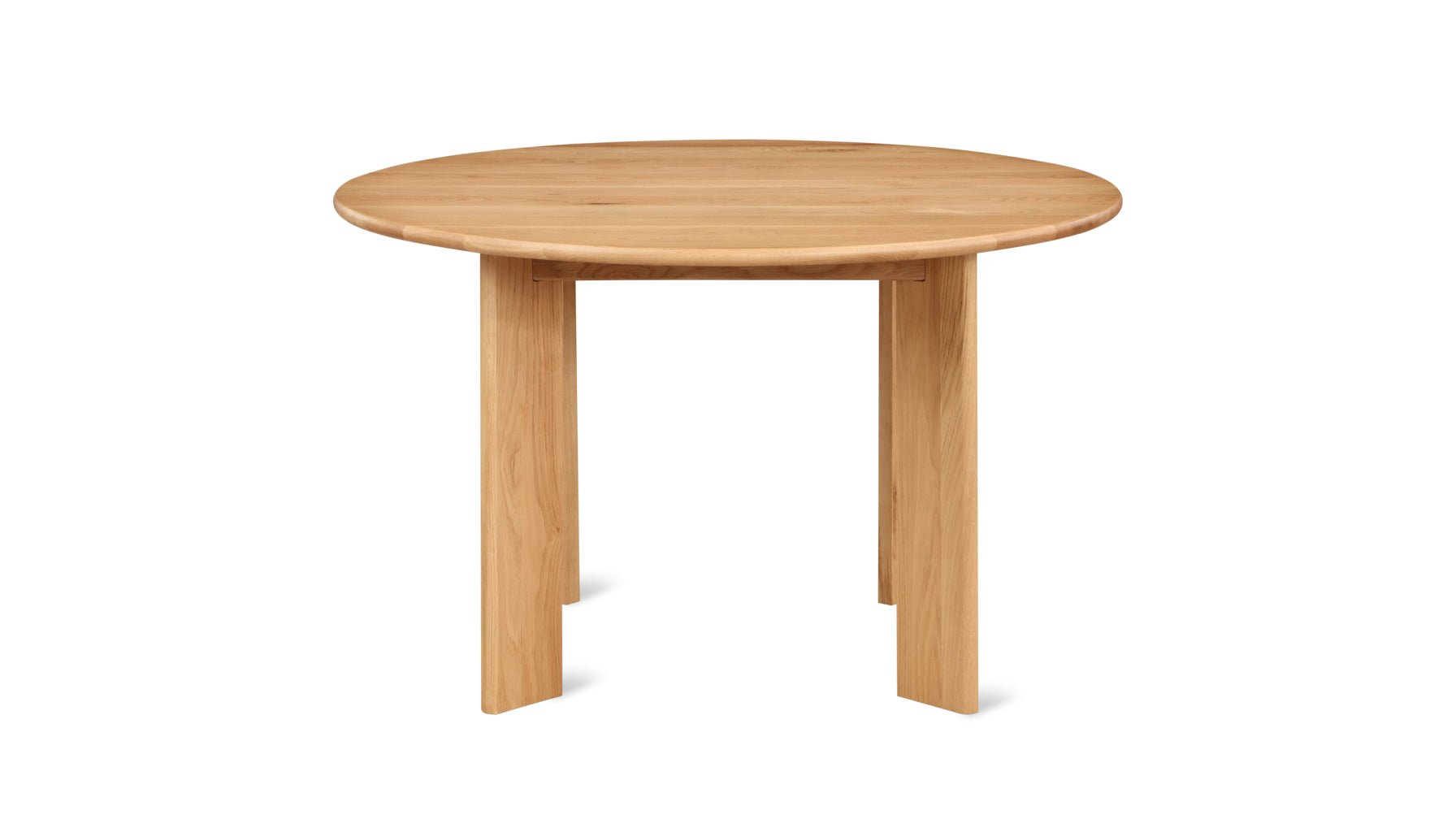 Frame Round Dining Table, Seats 4-5 People, Oak - Image 10