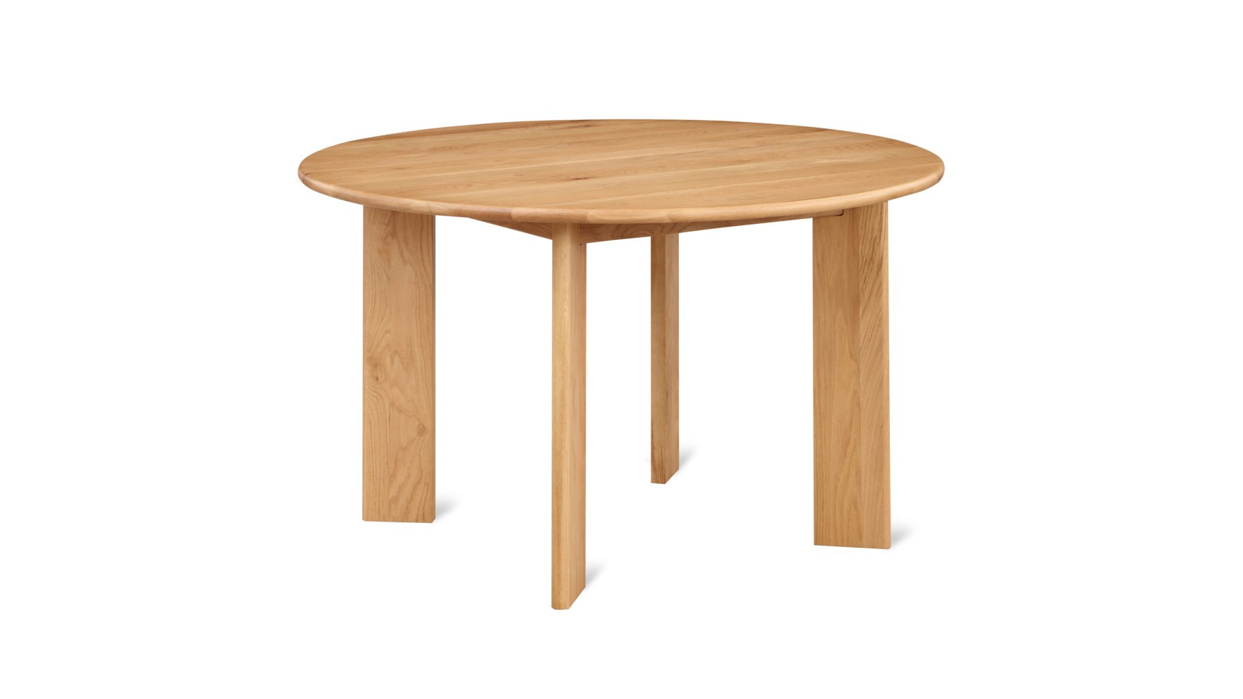 Frame Round Dining Table, Seats 4-5 People, Oak_image