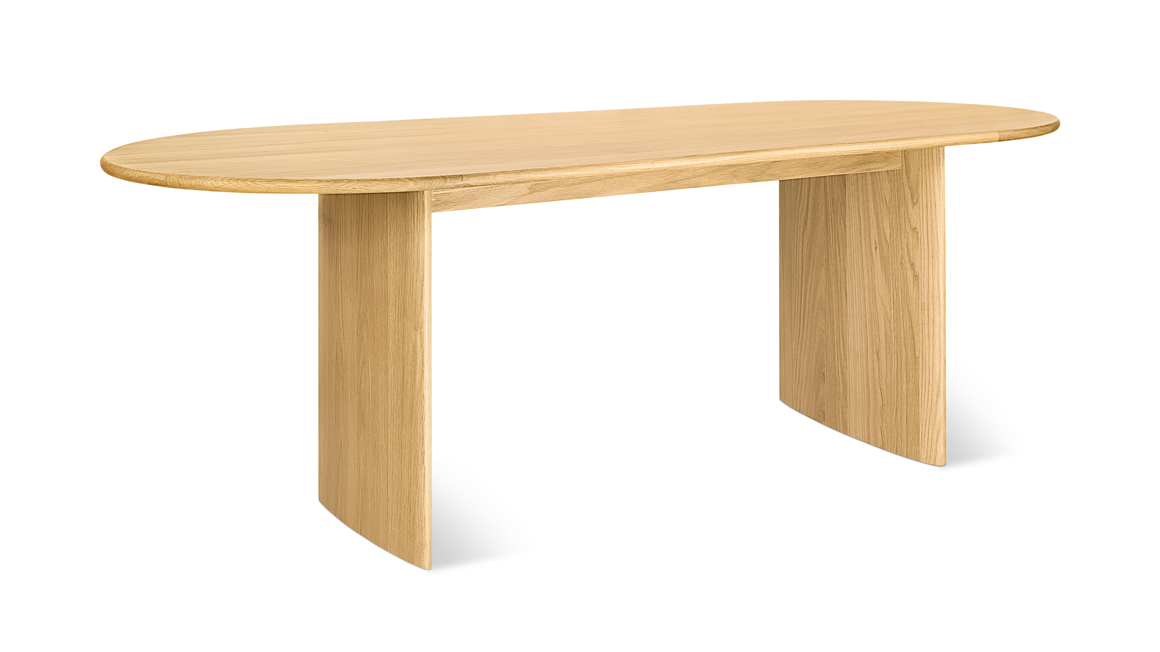 Union Dining Table, Seats 4-6 People, White Oak - Image 1