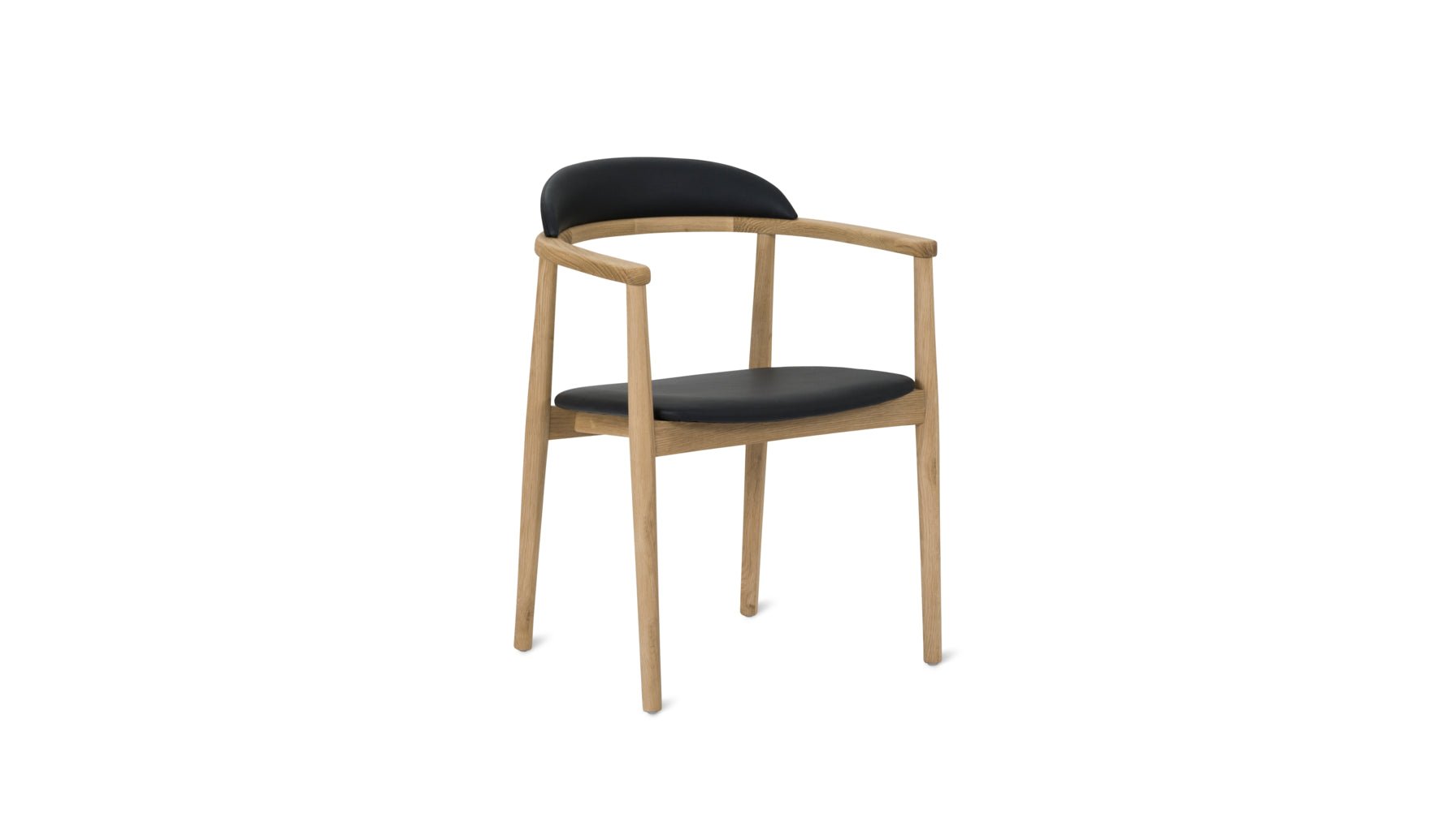 Count On Me Dining Chair, Oak, Black Seat - Image 8