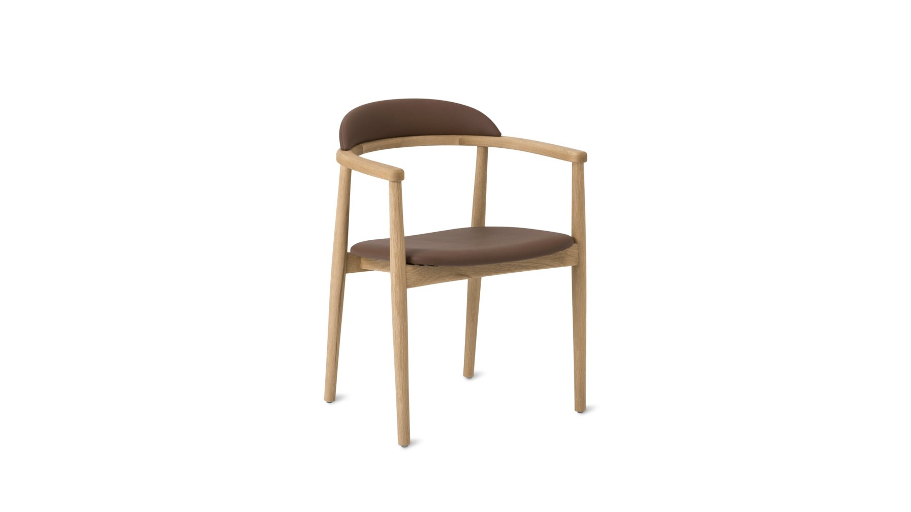 Count On Me Dining Chair, Oak, Brown Seat - Image 9