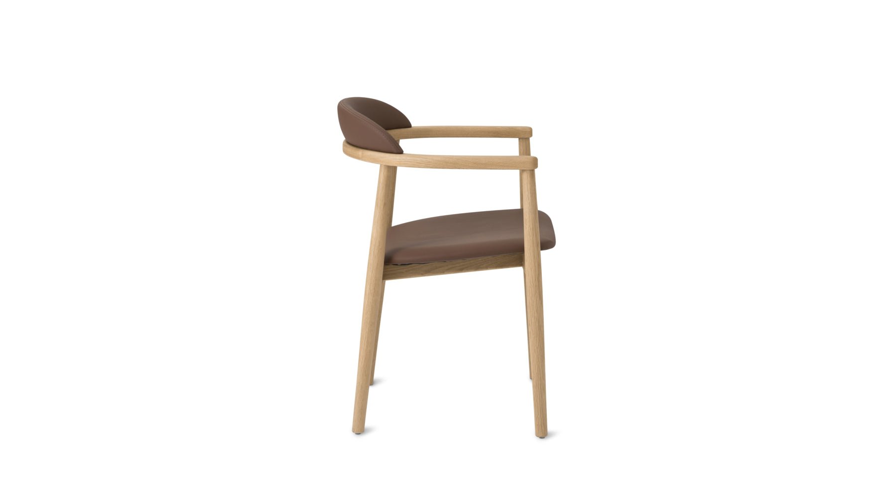 Count On Me Dining Chair, Oak, Brown Seat - Image 9