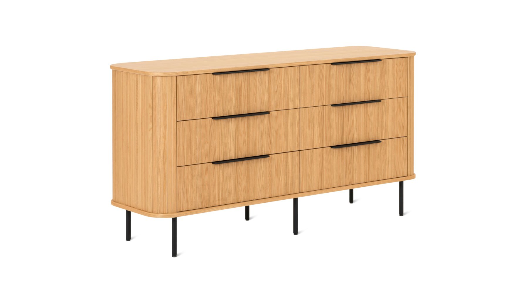 Easy Edge Double Dresser, White Oak_image