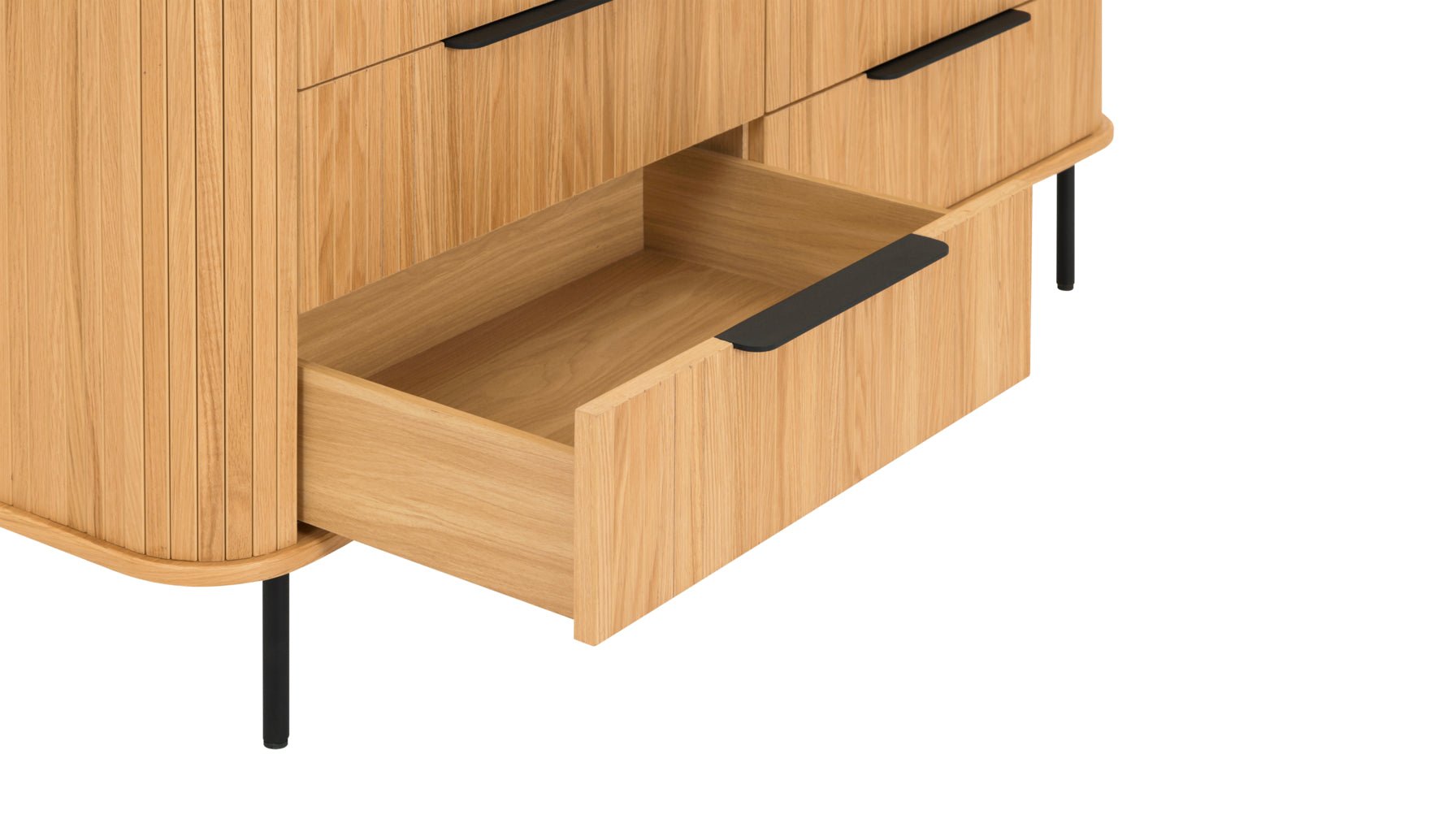 Easy Edge Double Dresser, White Oak - Image 11