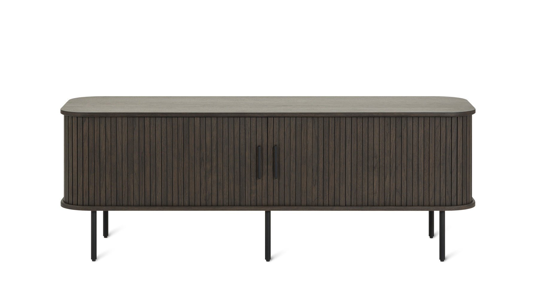 Easy Edge Media Unit, Brown Oak_image