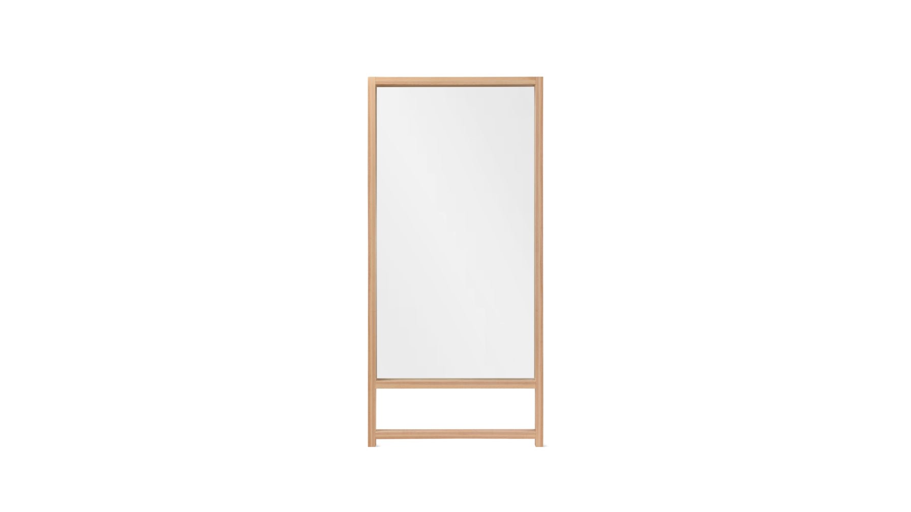 Look At You Mirror, Large, Oak - Image 1