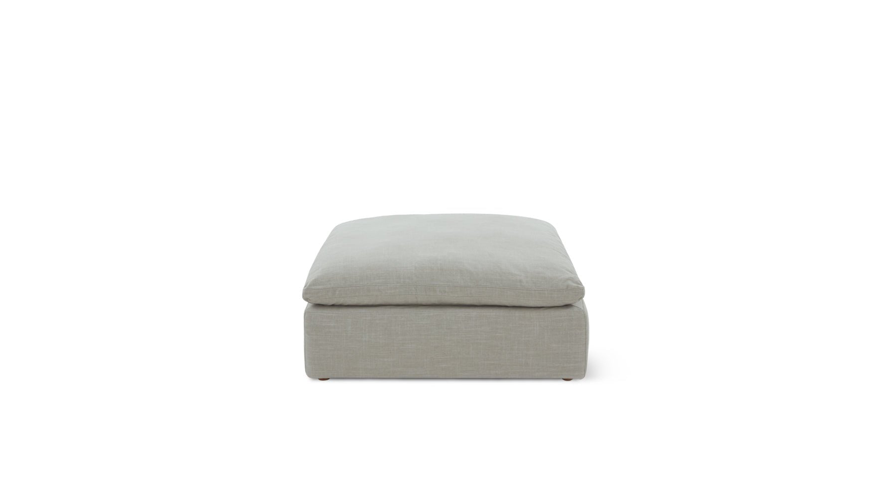 Movie Night™ Ottoman, Large, Light Pebble - Image 1