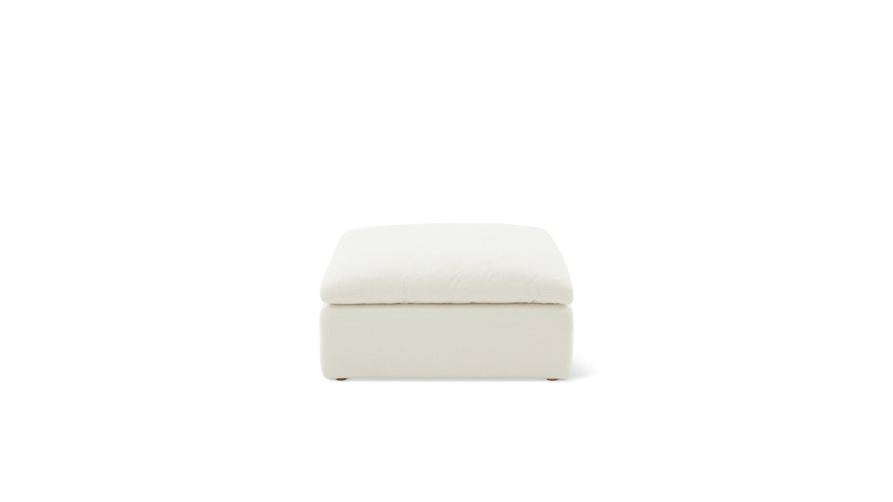 Movie Night™ Ottoman, Standard, Cream Linen - Image 7