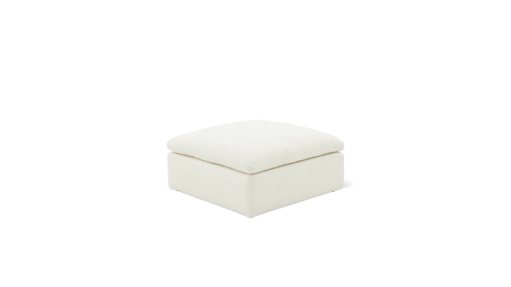 Movie Night™ Ottoman, Large, Cream Linen - Image 7