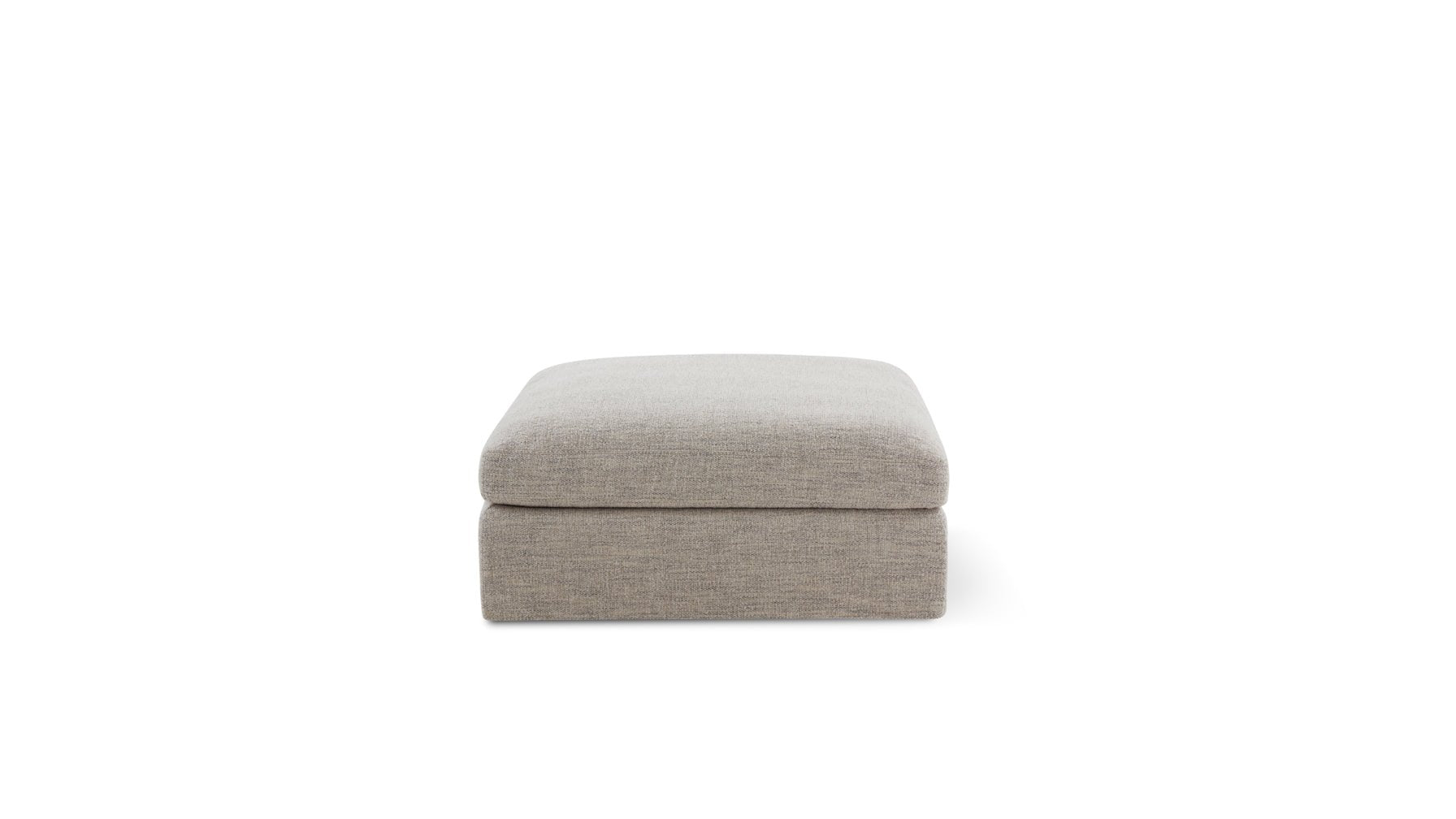 Slipcover - Get Together™ Ottoman, Standard, Oatmeal_image