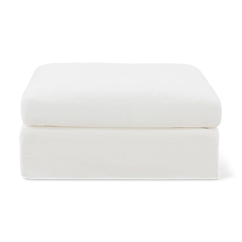 Slipcover - Get Together™ Ottoman, Large, Sea Salt_image