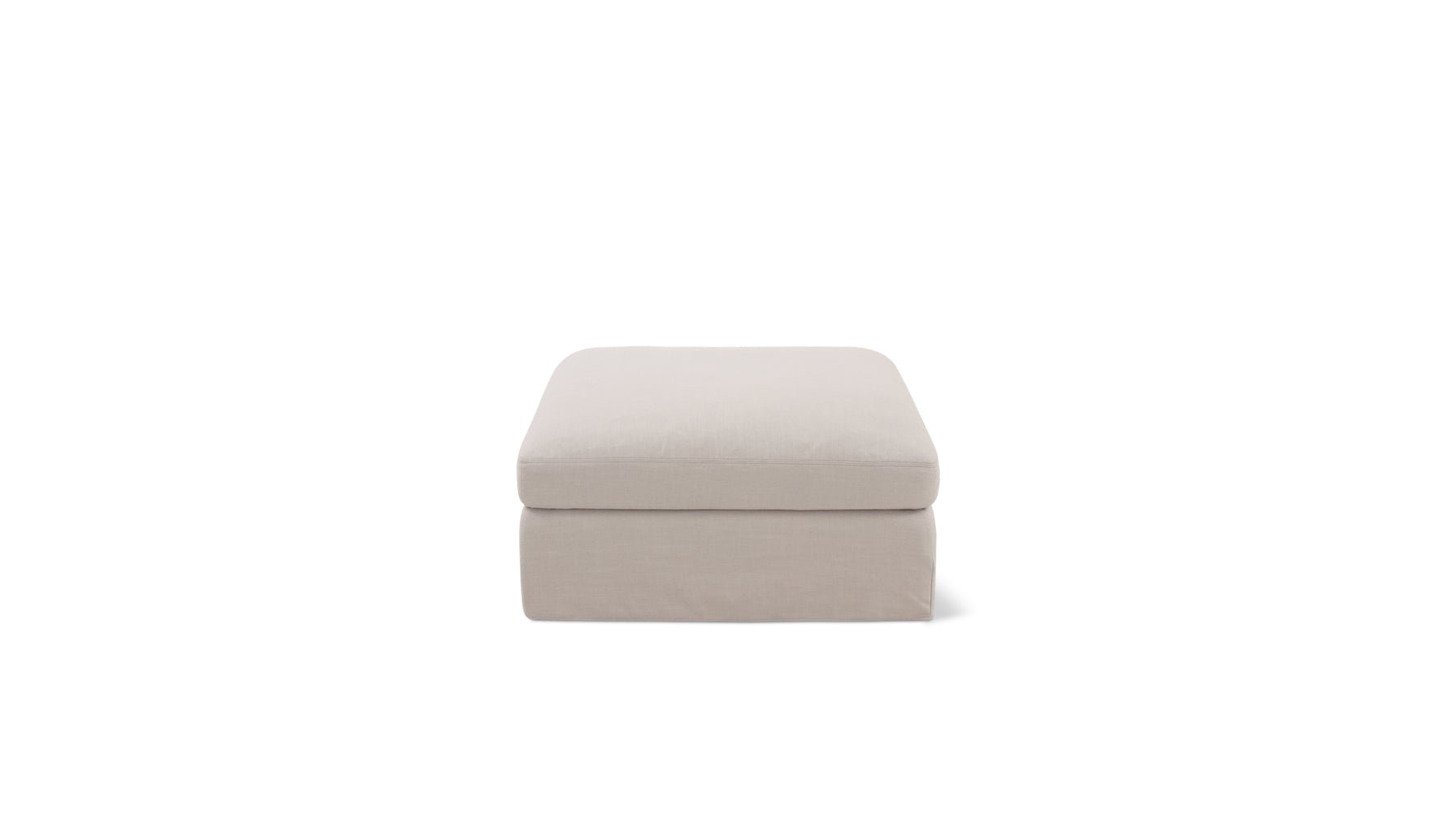 Slipcover - Get Together™ Ottoman, Standard, Clay_image