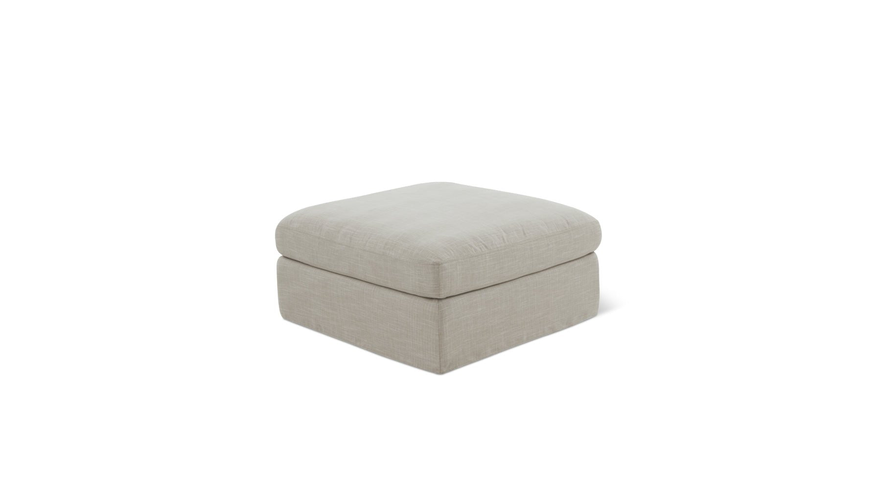 Get Together™ Ottoman, Standard, Light Pebble - Image 8