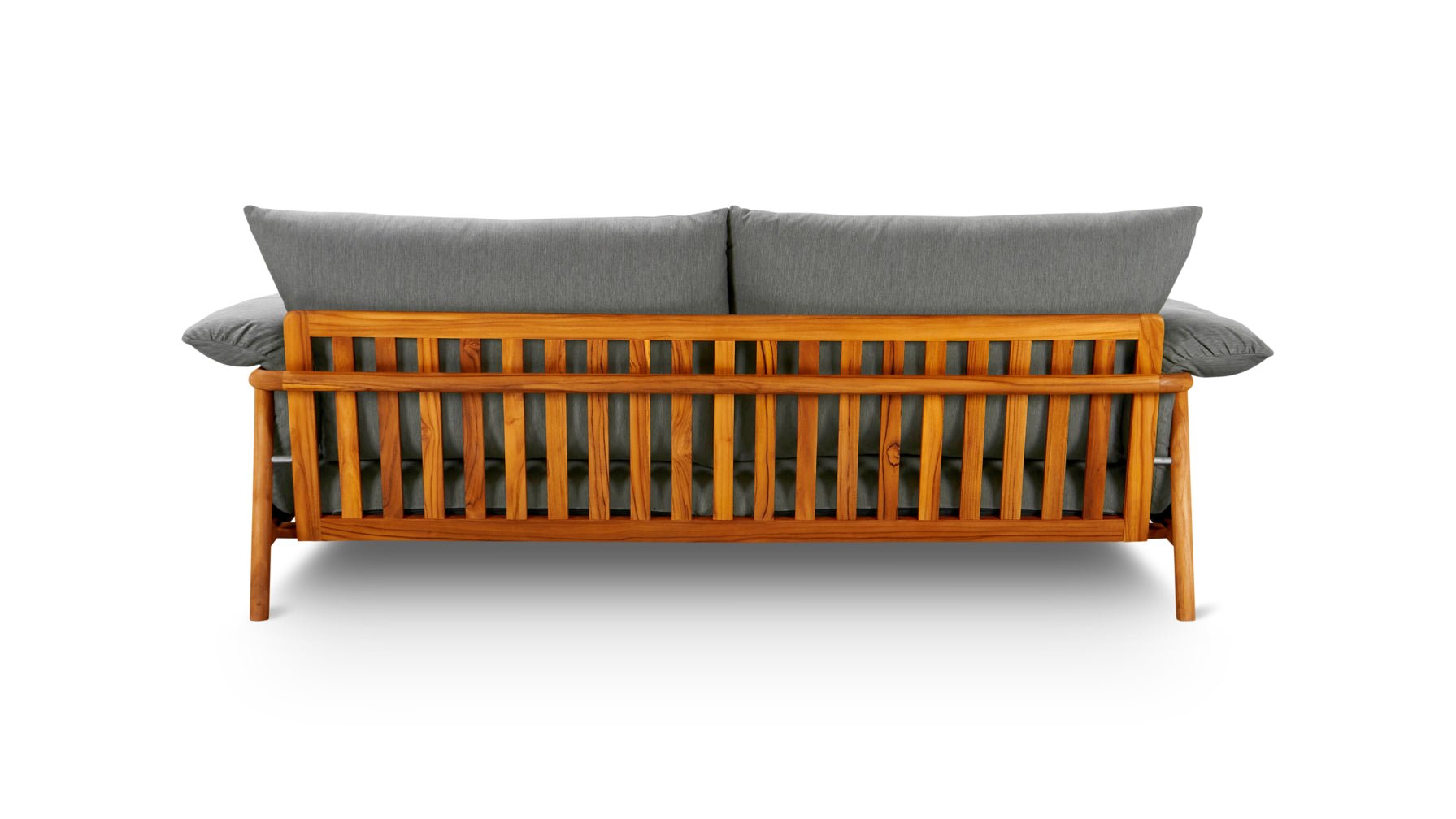 Pillow Talk Outdoor Sofa, Pepper - Image 7