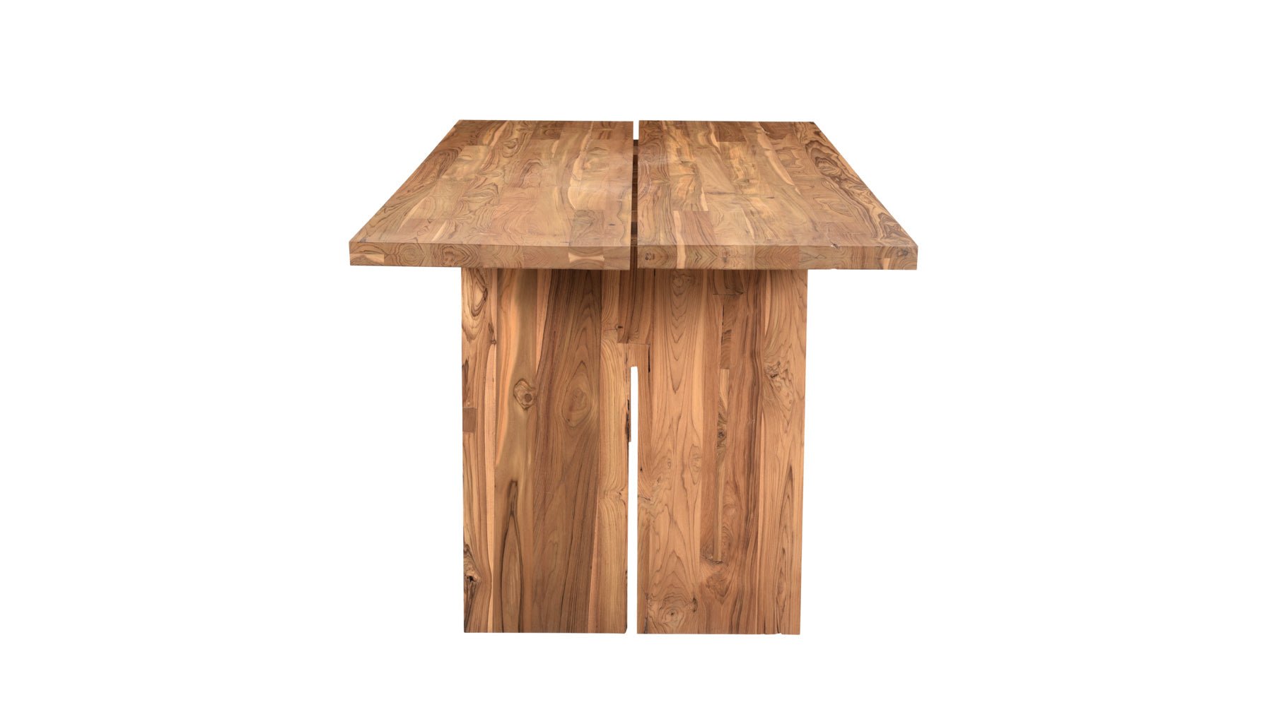 Plane Outdoor Dining Table, Seats 6-8, Teak - Image 9