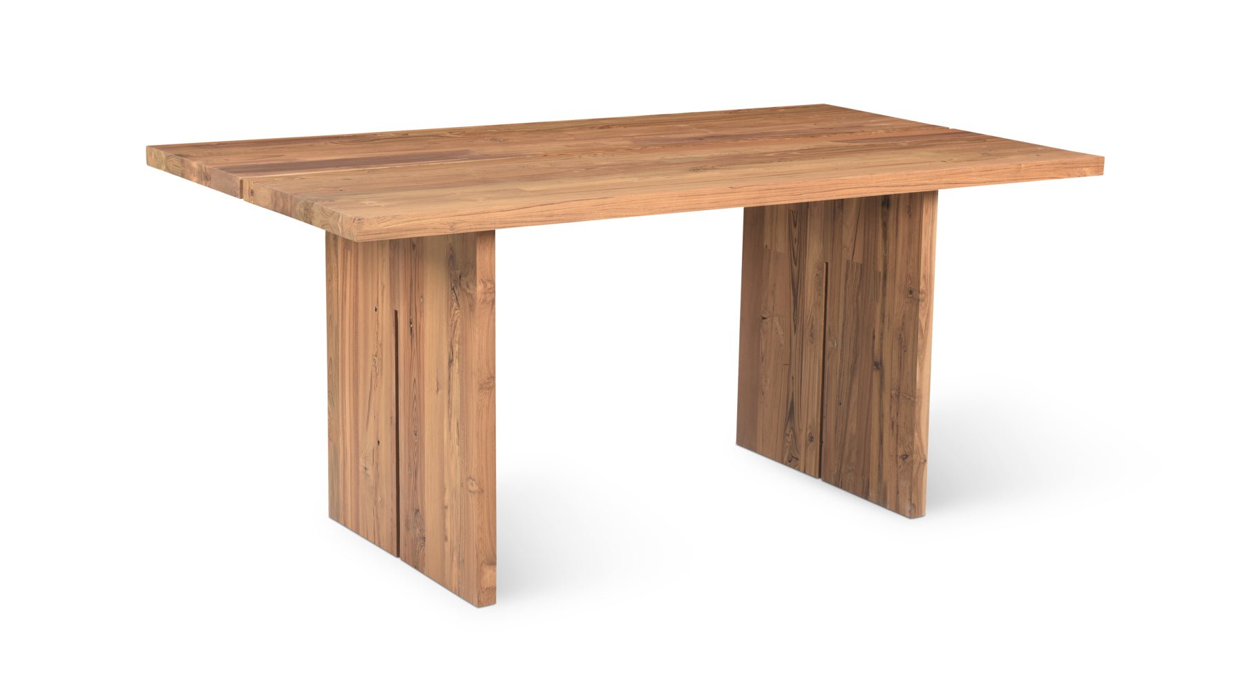 Plane Outdoor Dining Table, Seats 4-6, Teak_image