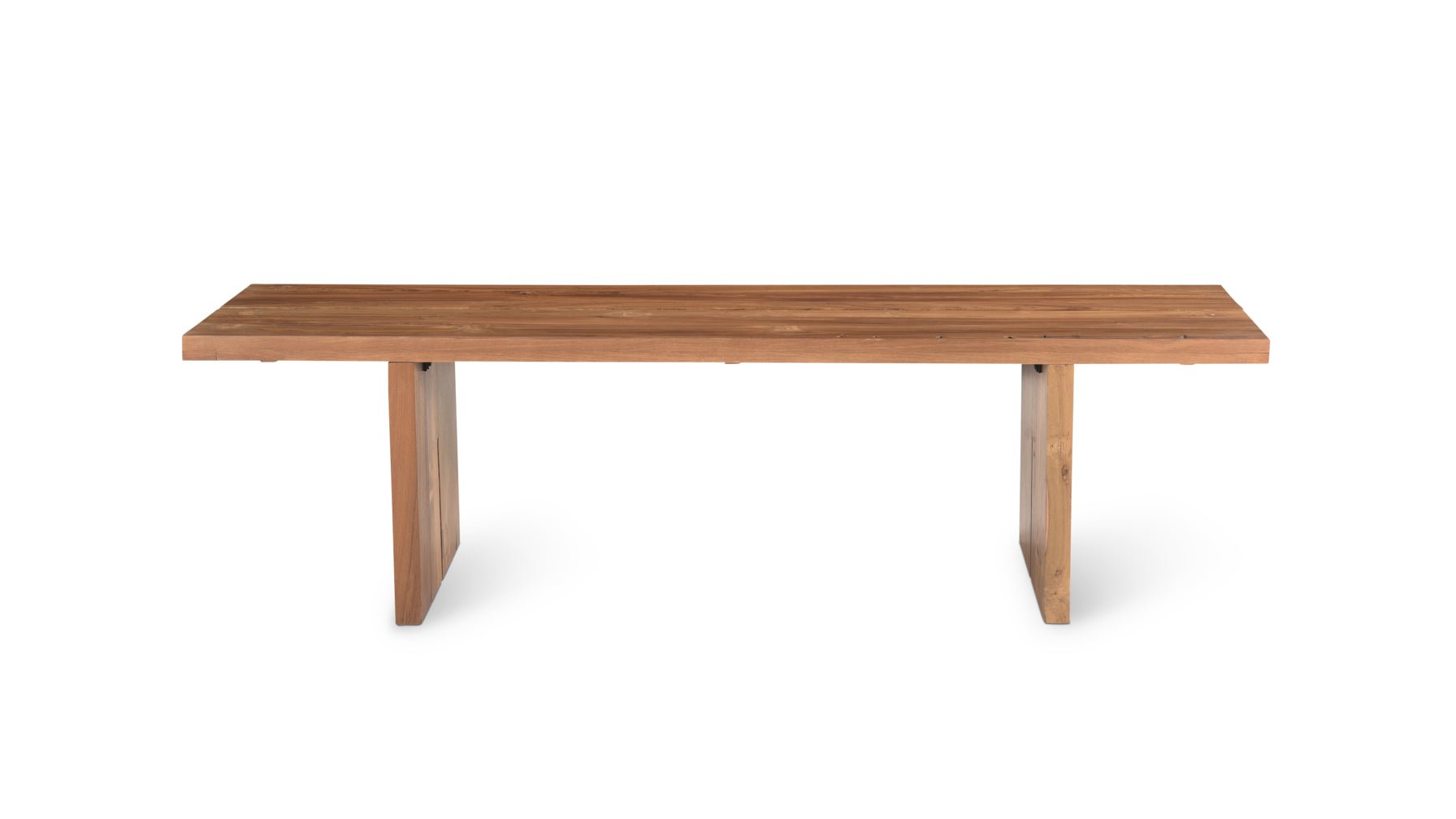 Plane Outdoor Teak Bench For 3 - Image 10