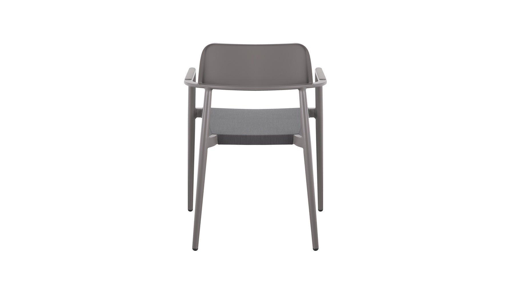 Best Of Me Outdoor Dining Chair (Set of Two), Pewter - Image 9